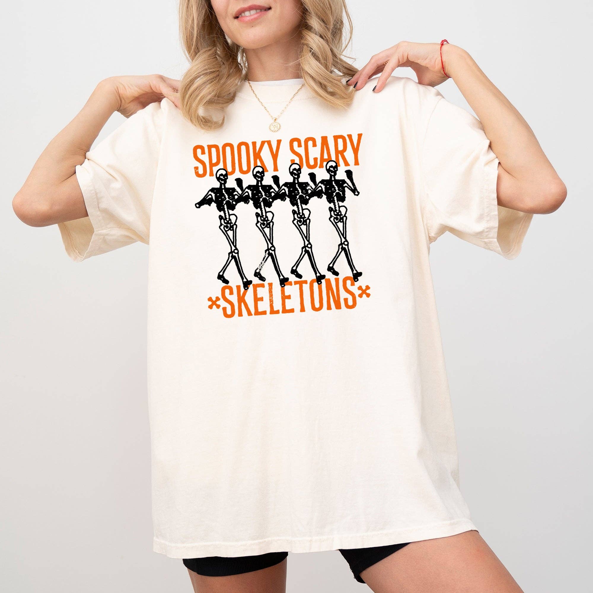 Spooky, Scary, Skeleton, Skull, Ghost, Halloween T-Shirt Hoodie, Sweatshirt | PodTeesHub.com