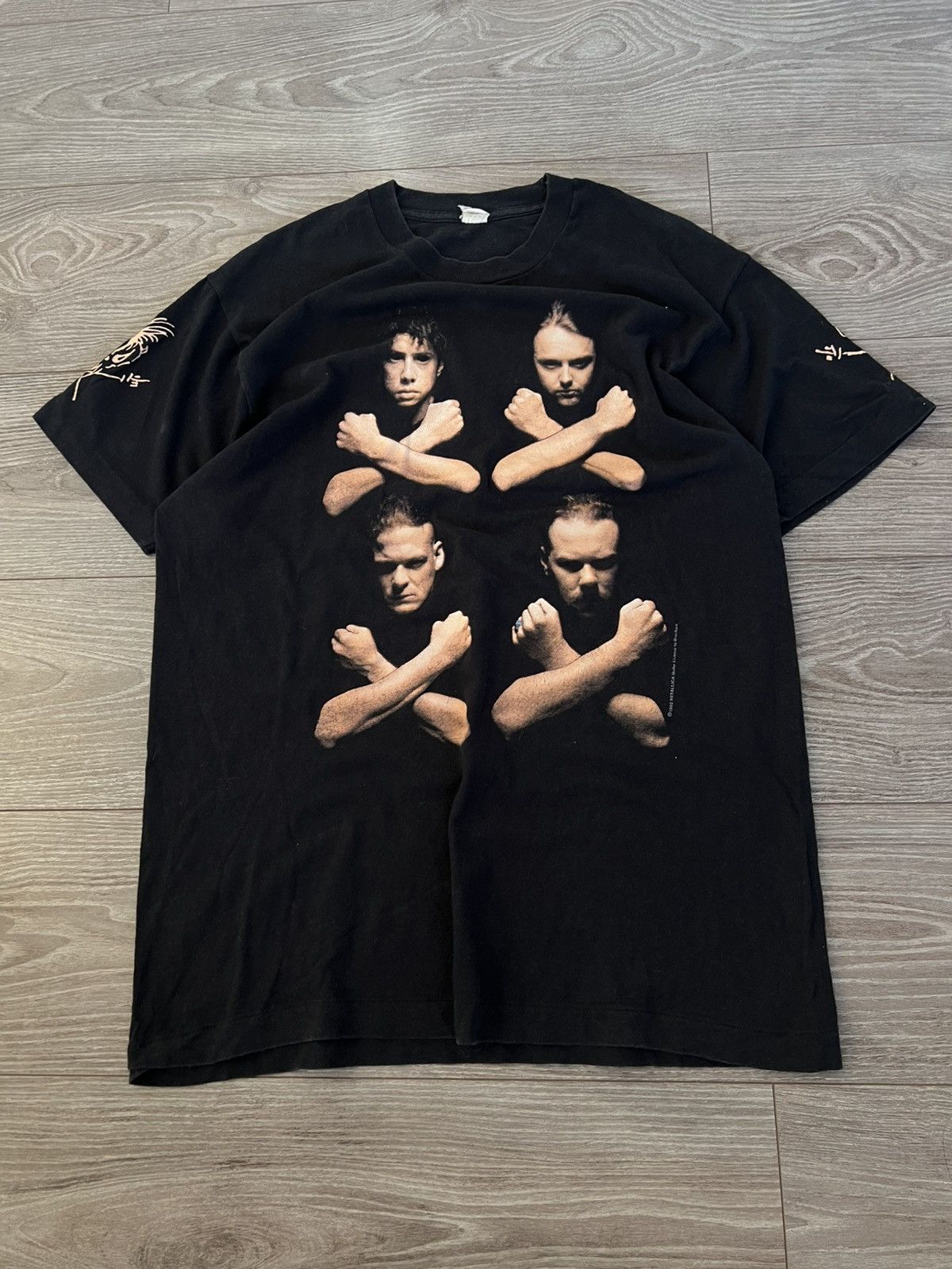Metallica X Vintage 1992 Vintage Metallica Birth School Archival Band T Shirt Hoodie, Sweatshirt | PodTeesHub.com