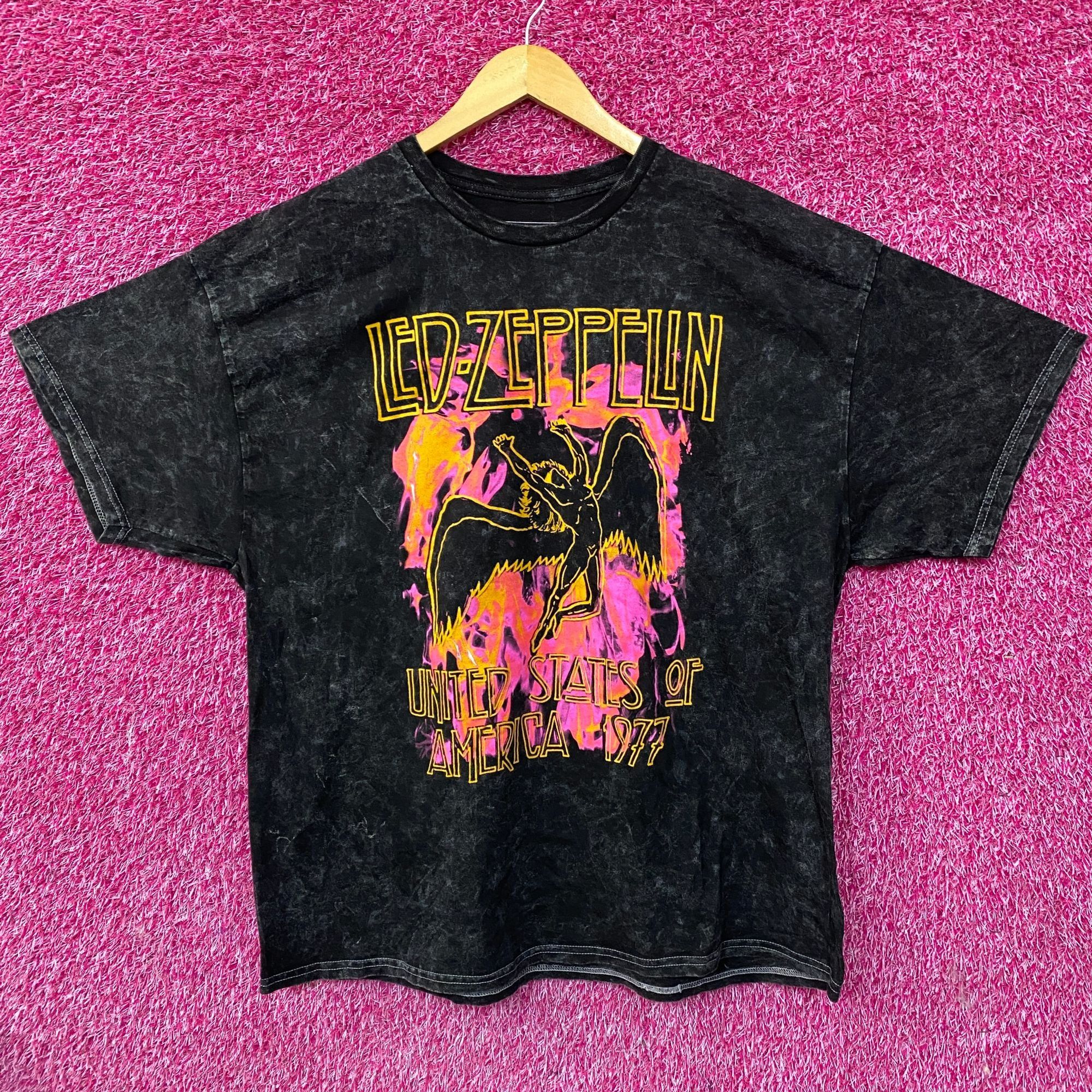 Zeppelin Led Zeppelin Icarus United States Of America 1977 Tour T Shi T-Shirts, Hoodie, Sweatshirt | PodTeesHub.com