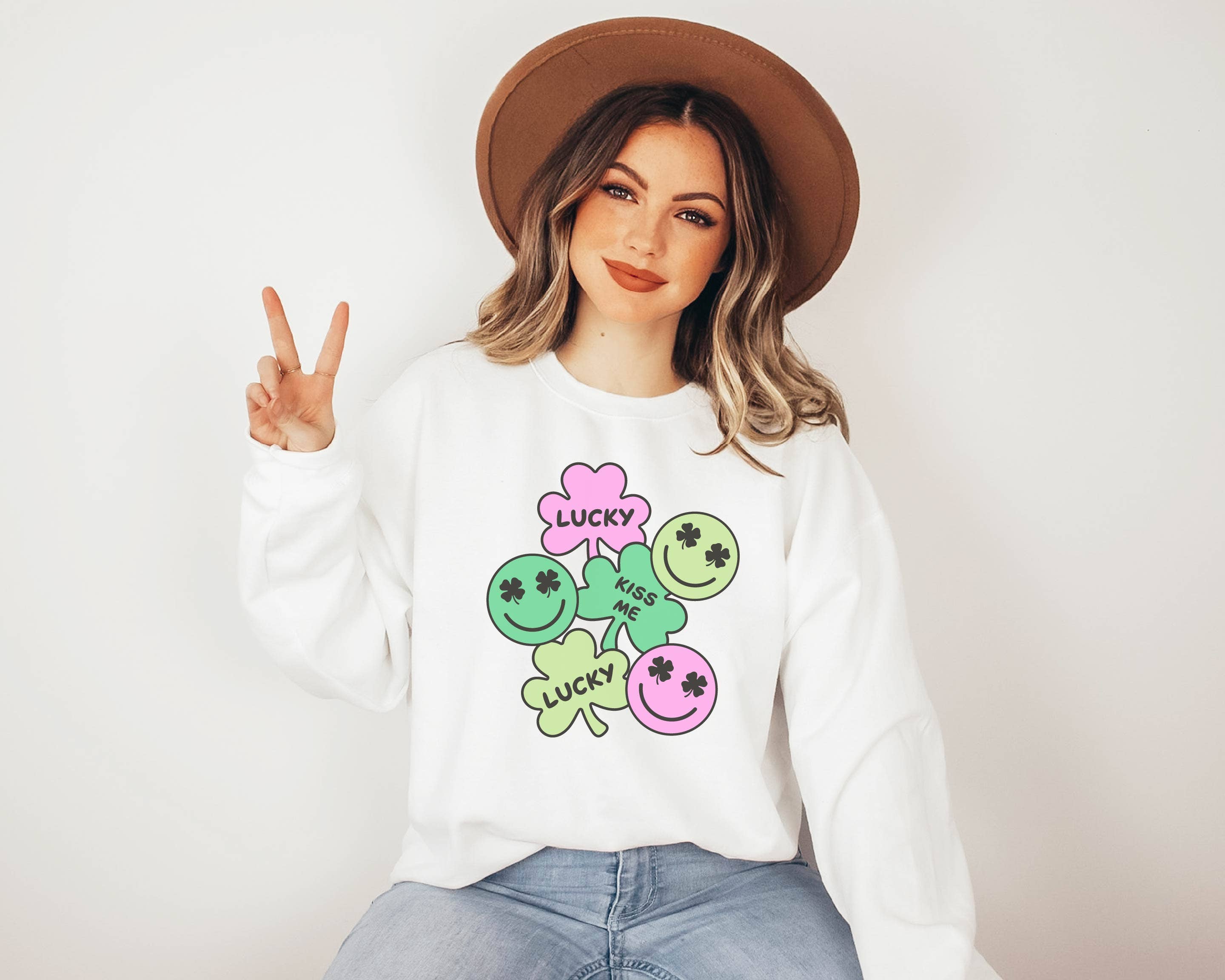 Shamrock, St. Patrick's Day Sweatshirt, Graphic Apparel T-Shirts, Hoodie | PodTeesHub.com