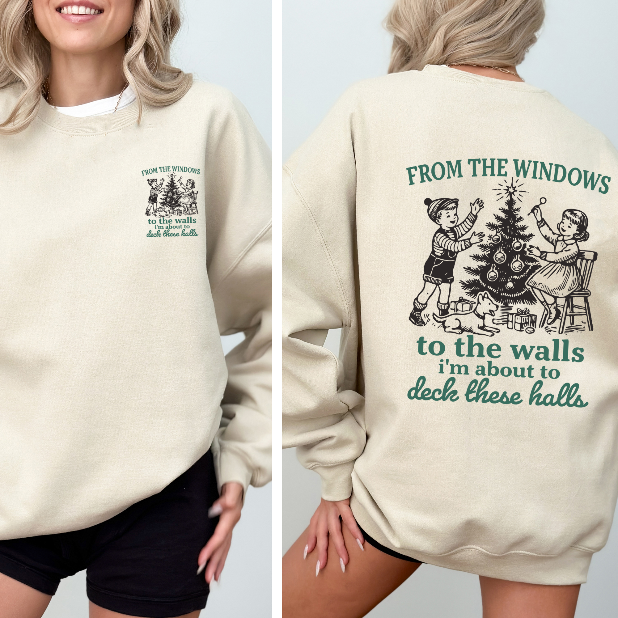 From the Windows To the Wall, Christmas, Song, Sweatshirt T-Shirts, Hoodie | PodTeesHub.com