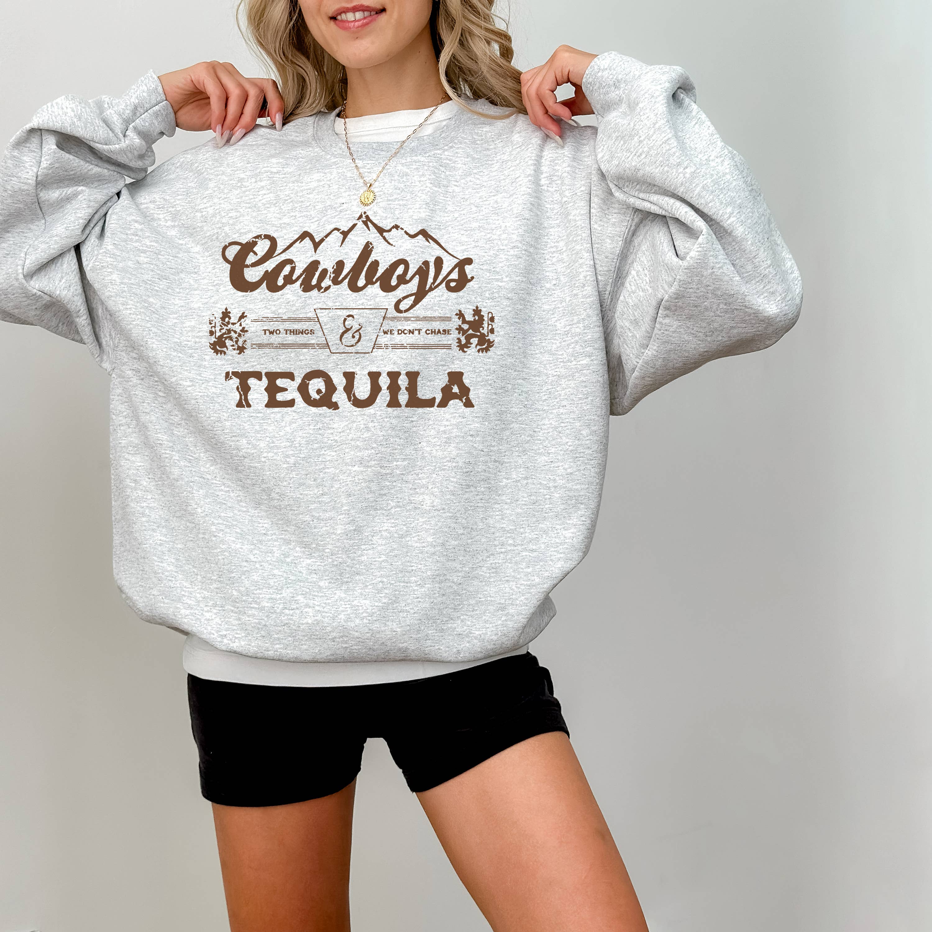 Cowboys and Tequila, Cowboy Sweatshirt, Tequila Sweatshirt T-Shirts, Hoodie | PodTeesHub.com