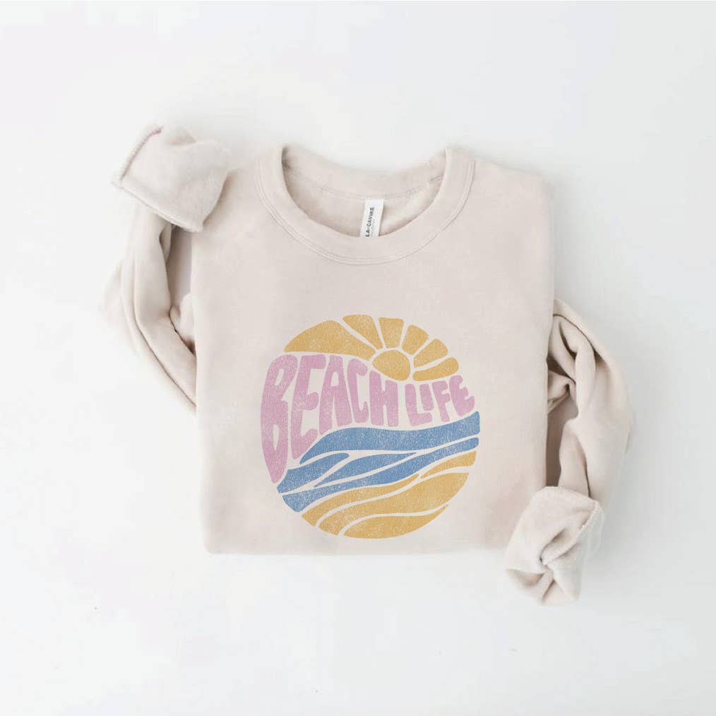 Beach Life Sweatshirt T-Shirts, Hoodie | PodTeesHub.com