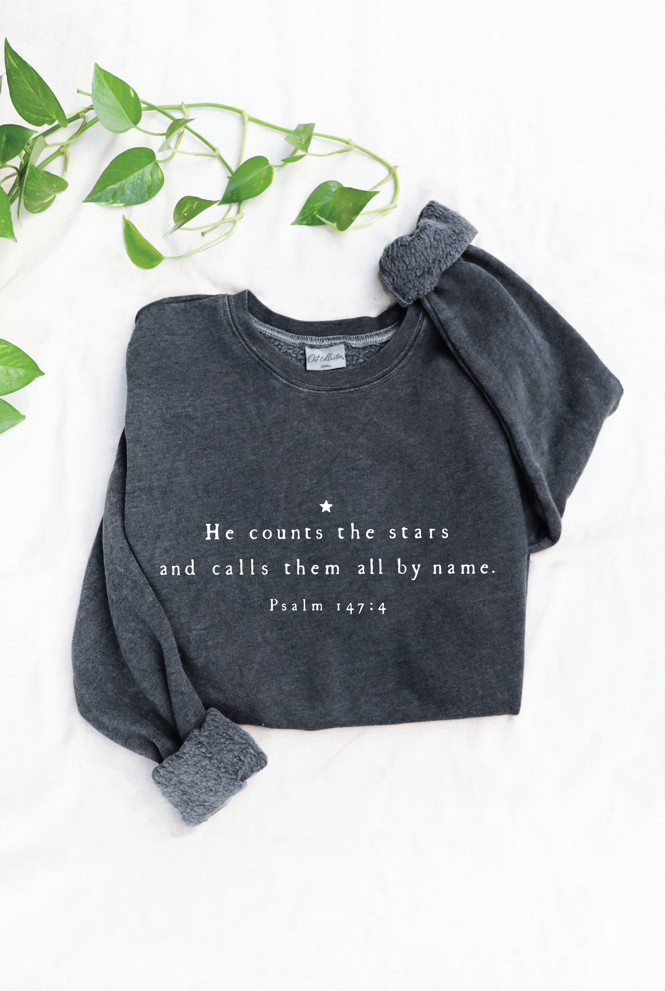 He Counts the Stars  Mineral Graphic Sweatshirt T-Shirts, Hoodie | PodTeesHub.com