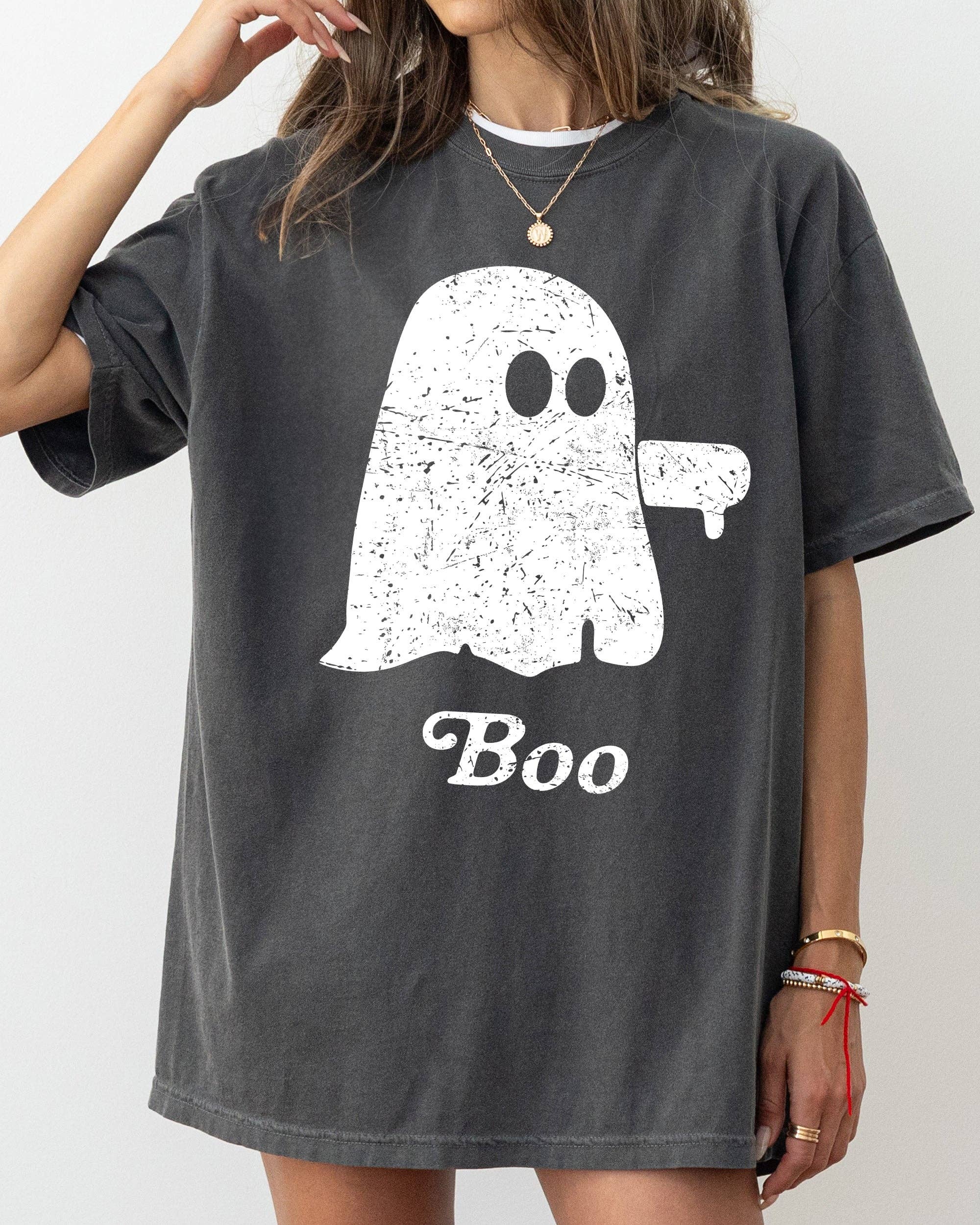 Boo Thumb, Ghost, Spooky, Scary, Halloween T-Shirt Hoodie, Sweatshirt | PodTeesHub.com