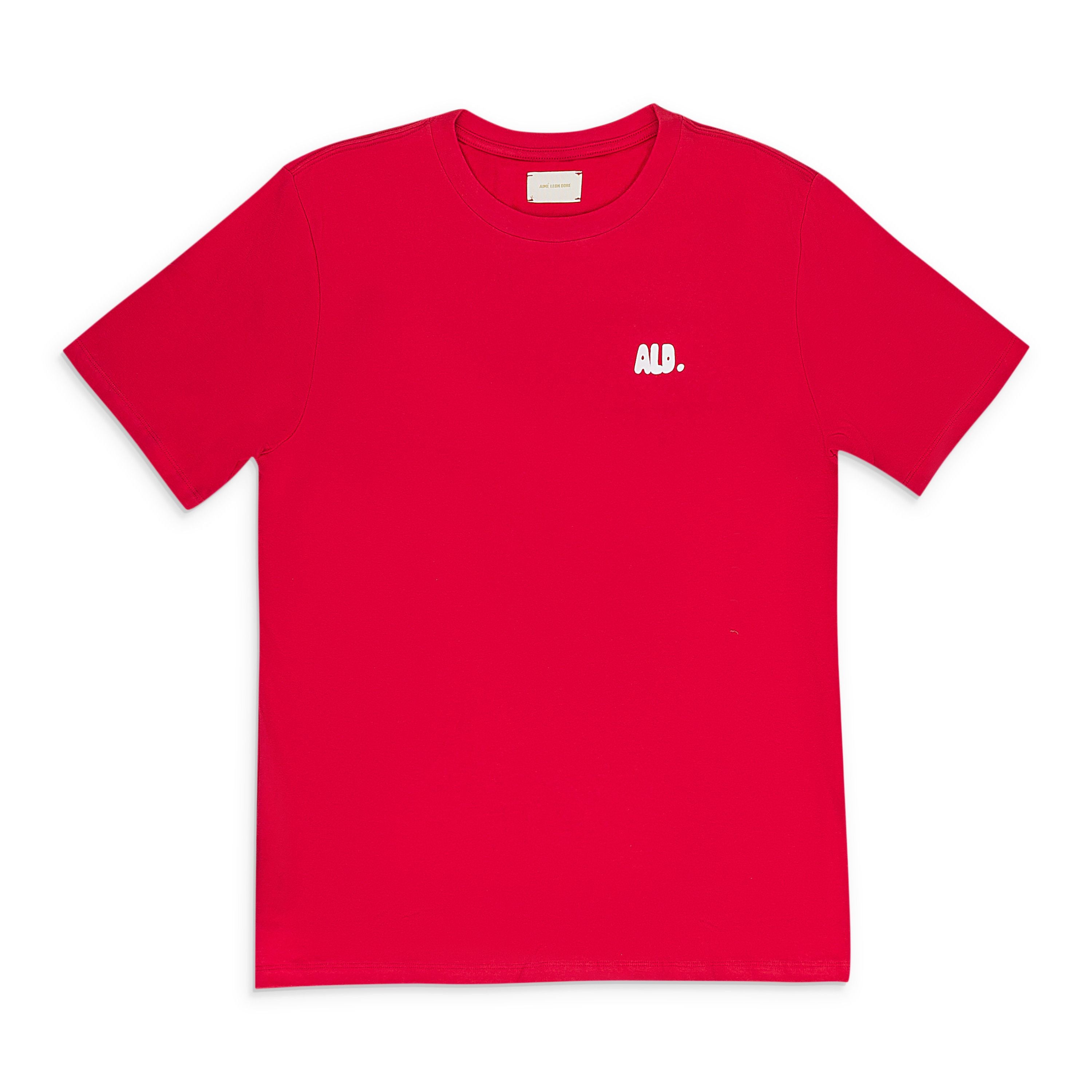 Leon Dore Aime Leon Dore Red Homerun Robbers T Shirt Size M Hoodie, Sweatshirt | PodTeesHub.com