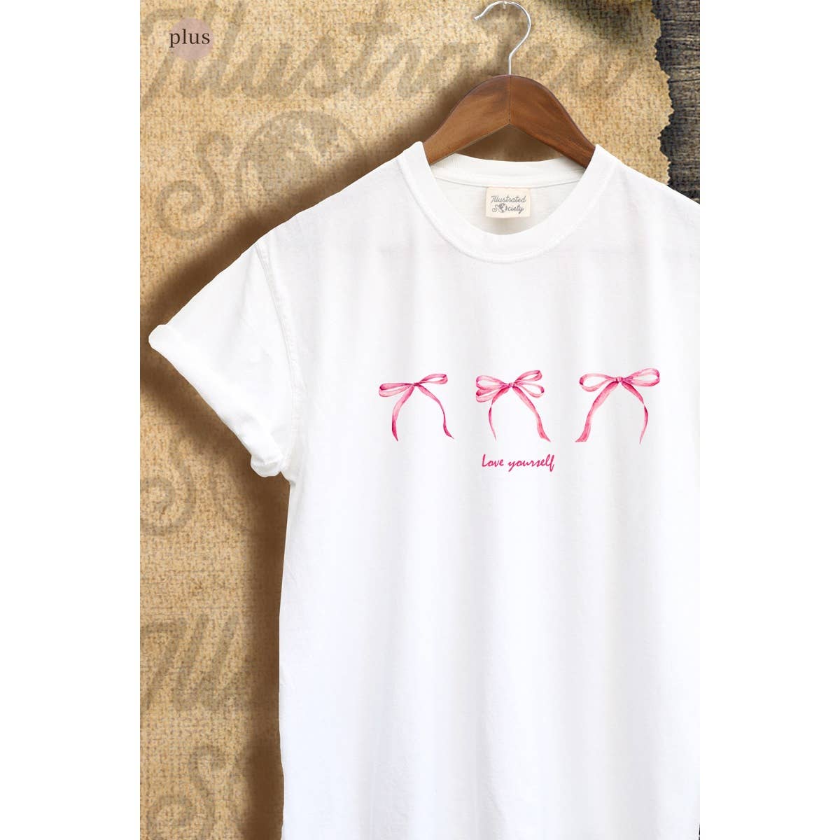 Love Yourself Valentine  Vintage Graphic Plus Tee Hoodie, Sweatshirt | PodTeesHub.com