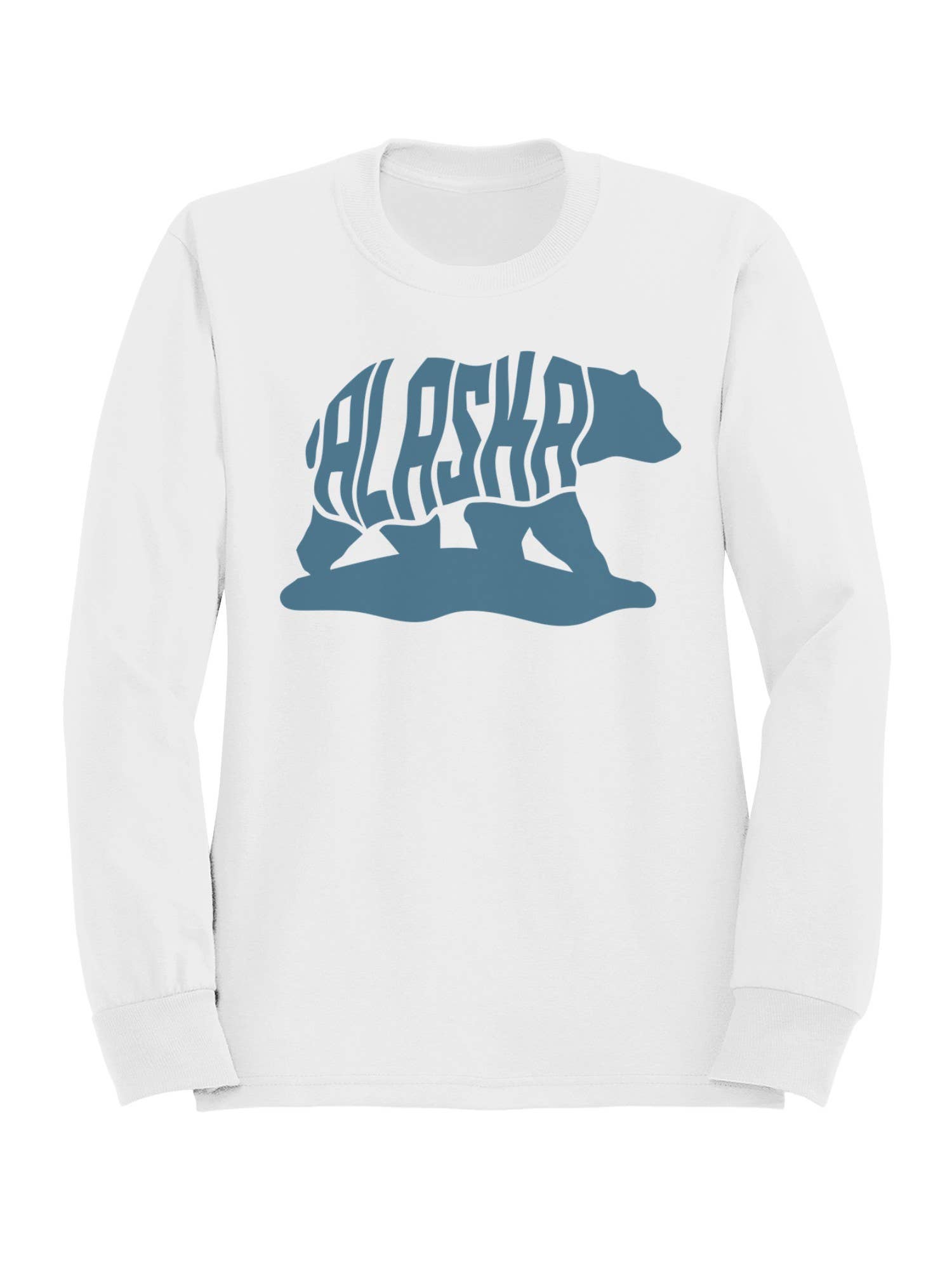 Alaska Bear Silhouette  Men's Sweatshirt T-Shirts, Hoodie | PodTeesHub.com