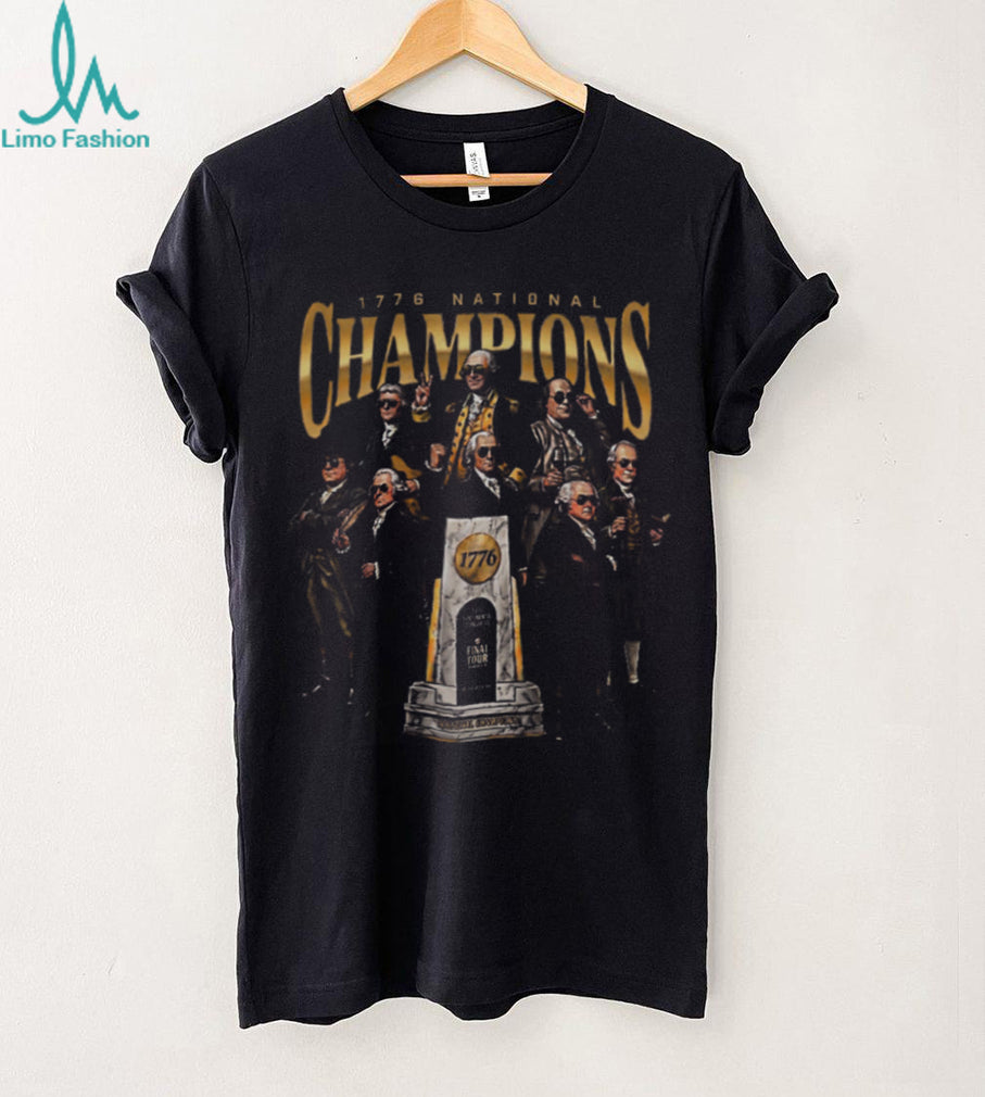 1776 National Champions Founding Fathers USA Basketball Shirt