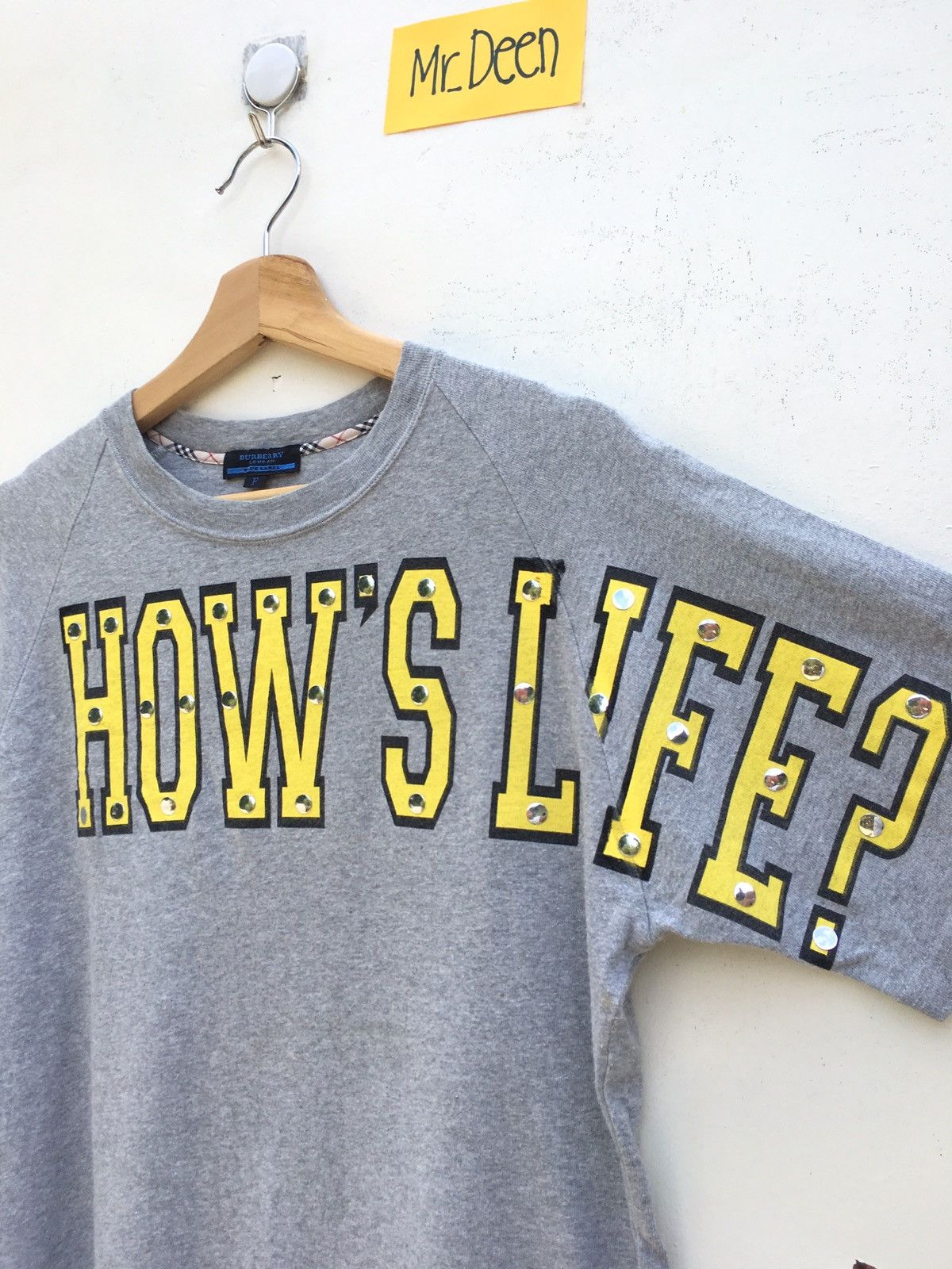 Rare Burberry Printed Tee How S Life Hoodie, Sweatshirt | PodTeesHub.com