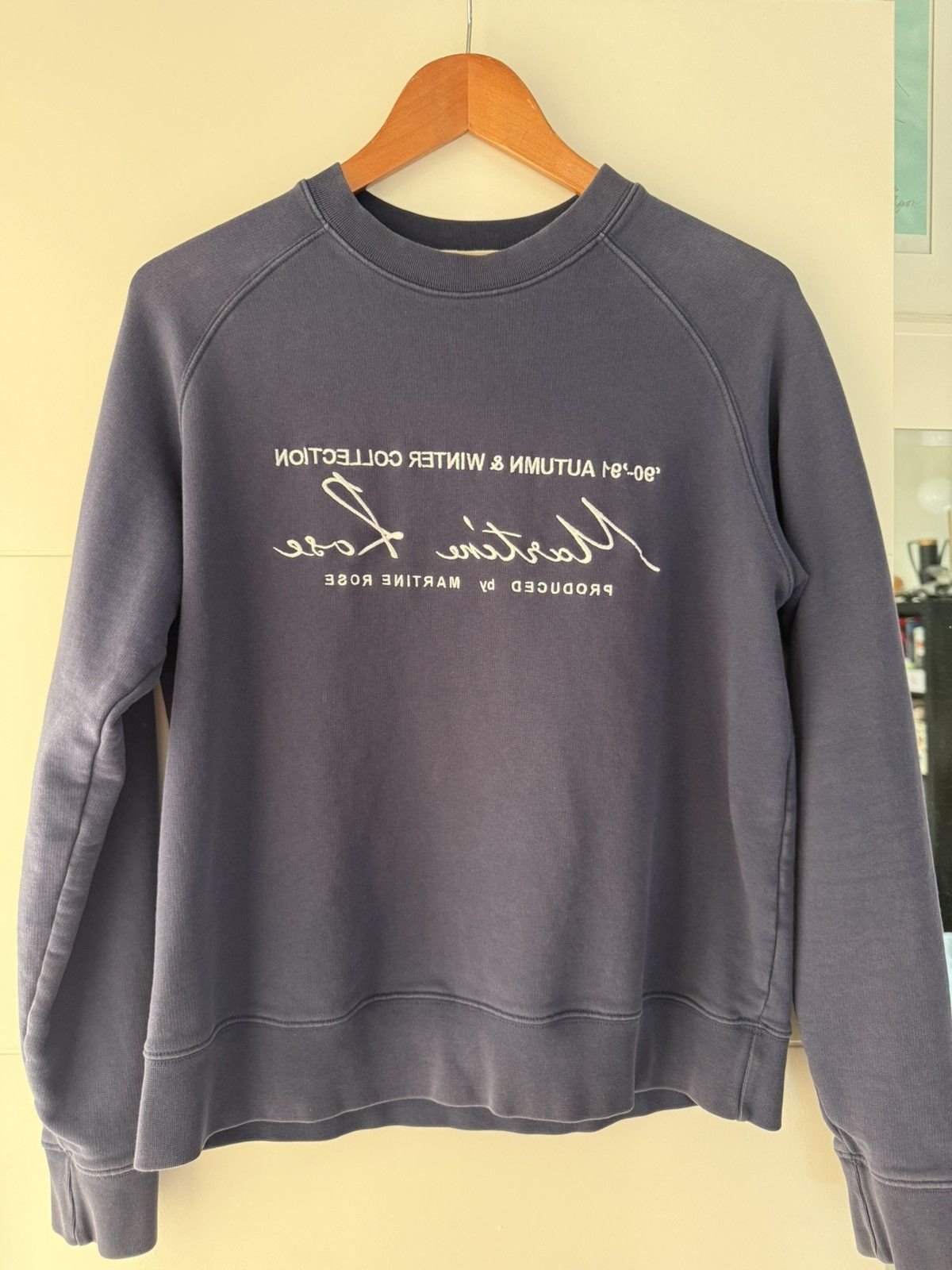 Rose Martine Rose Reverse Text Logo Sweatshirt T-Shirts, Hoodie | PodTeesHub.com