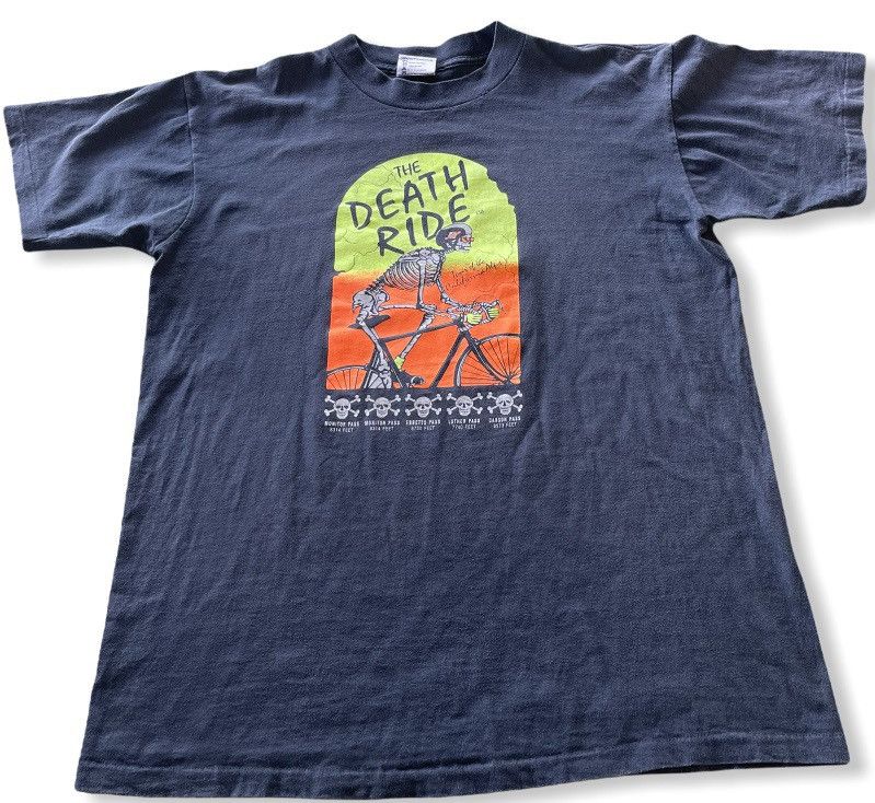 Vintage The Death Ride 90s Tee Shirt Usa Hoodie, Sweatshirt | PodTeesHub.com