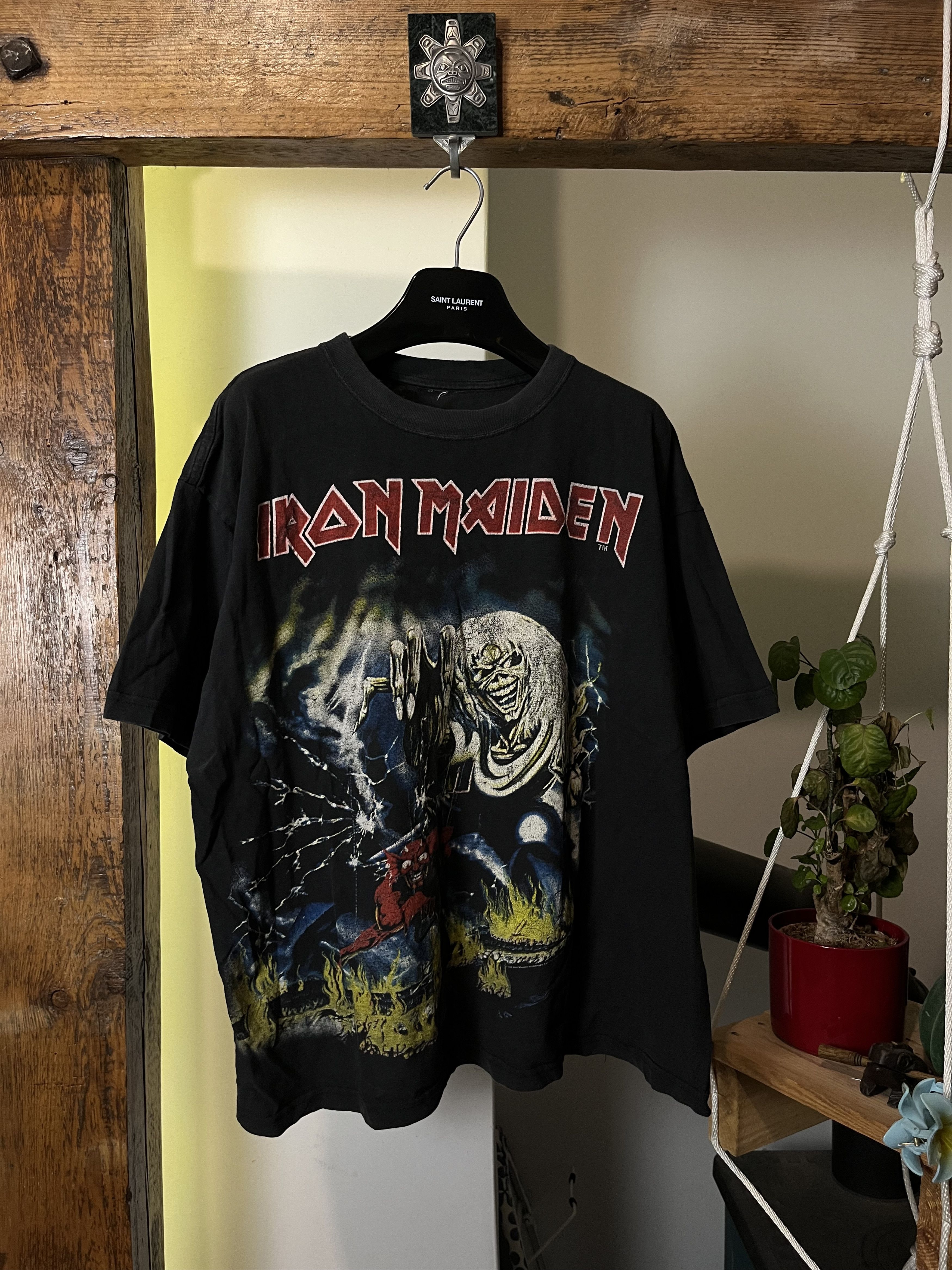 Iron Maiden X Vintage Rare 1982 Iron Maiden The Number Of The Beast Album Cover T-Shirts, Hoodie, Sweatshirt | PodTeesHub.com