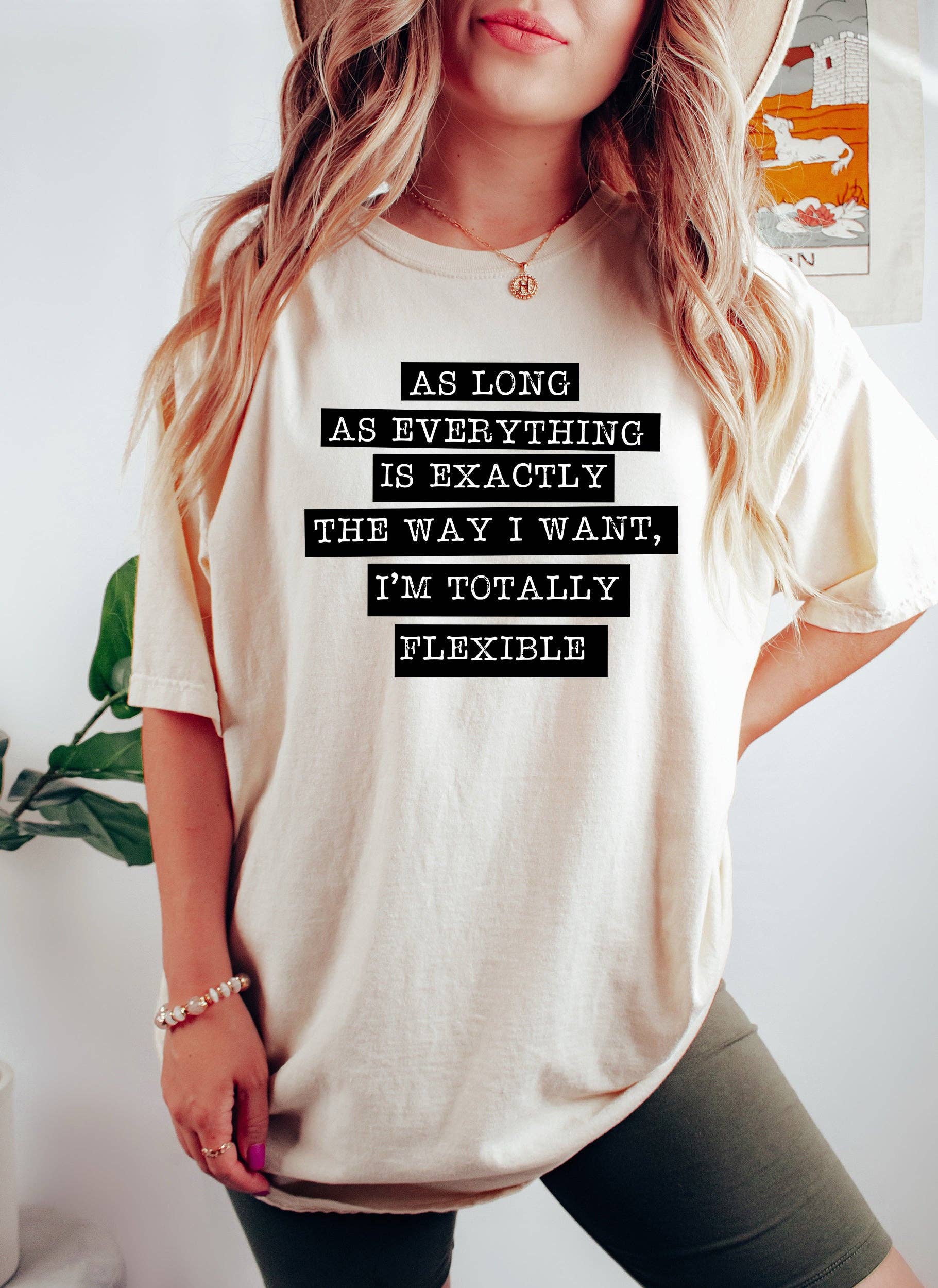I'm Totally Flexible Sassy Bk T-Shirt Hoodie, Sweatshirt | PodTeesHub.com