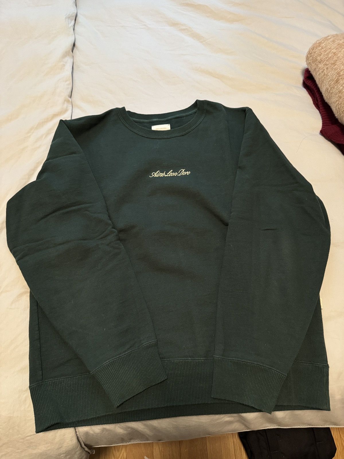 Aime Leon Dore Logo Script Sweatshirt T-Shirts, Hoodie | PodTeesHub.com