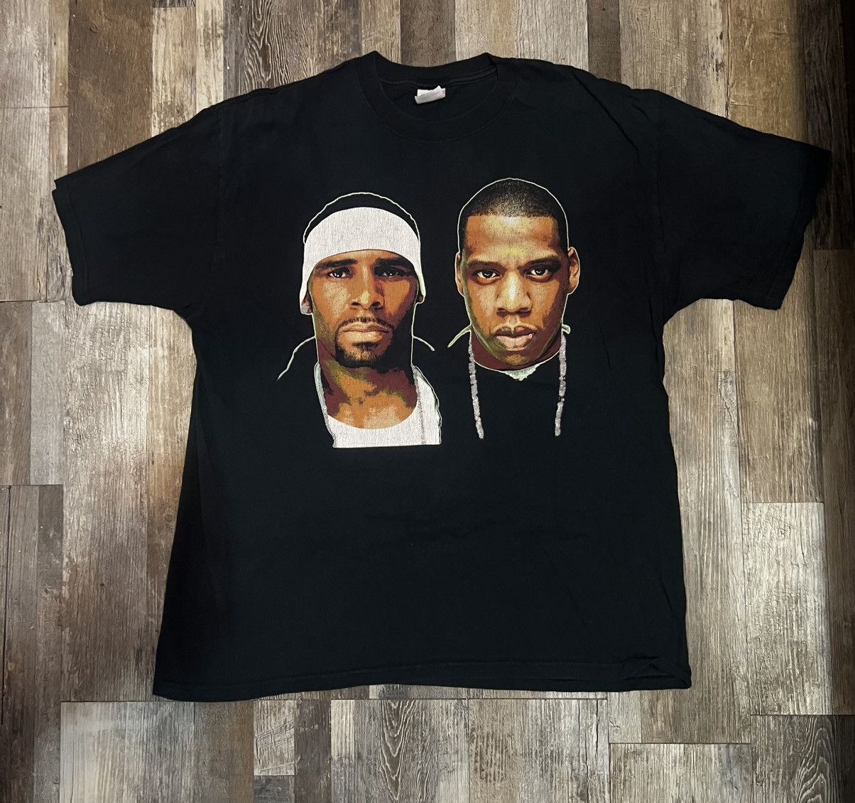 Anvil Vintage R Kelly Jay Z Tee Hoodie, Sweatshirt | PodTeesHub.com