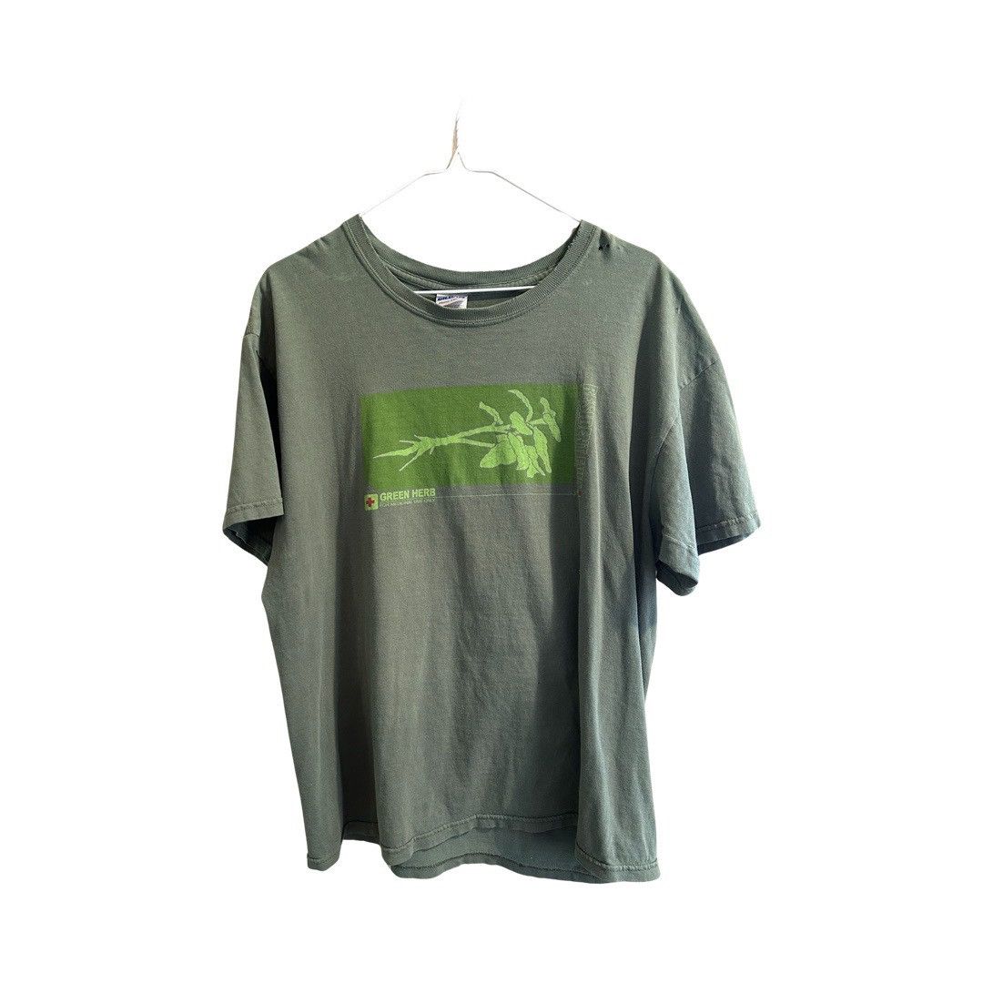 Vintage Resident Evil Green Herb Shirt Hoodie, Sweatshirt | PodTeesHub.com