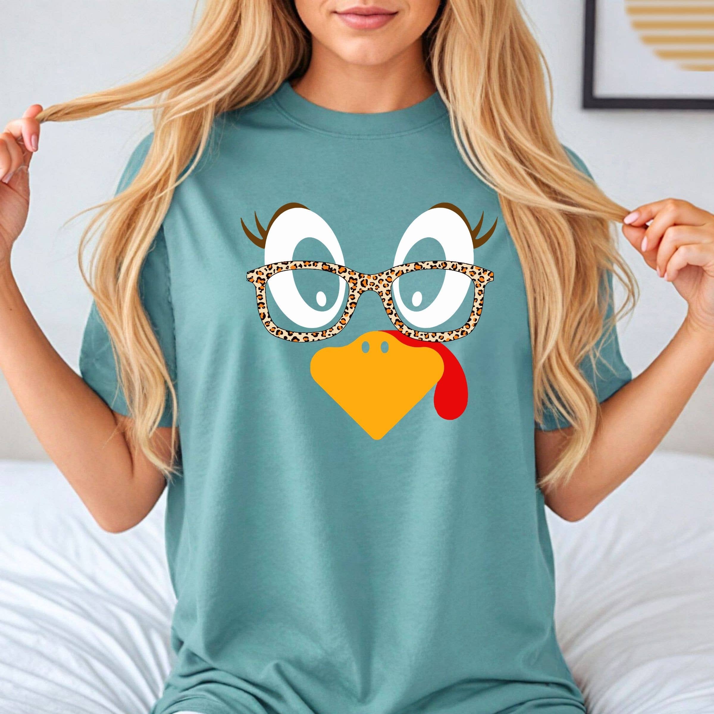 Turkey Thanksgiving Fall Graphic Tee - Christian Tee Hoodie, Sweatshirt | PodTeesHub.com