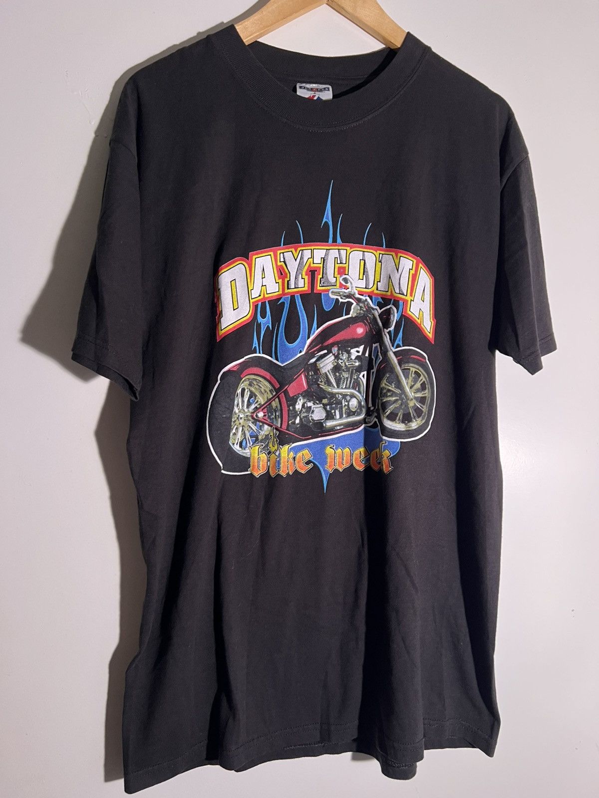 Vintage Y2k 2000 S Vtg Vintage Daytona Beach Motorcycle Retro Shirt Hoodie, Sweatshirt | PodTeesHub.com