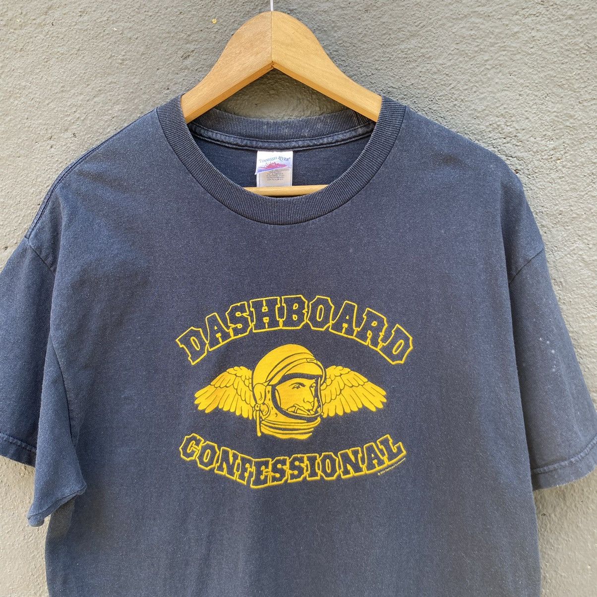 Band Tees Thrashed Faded Vintage Y2k Dashboard Band Erd Punk Emo Tee Hoodie, Sweatshirt | PodTeesHub.com