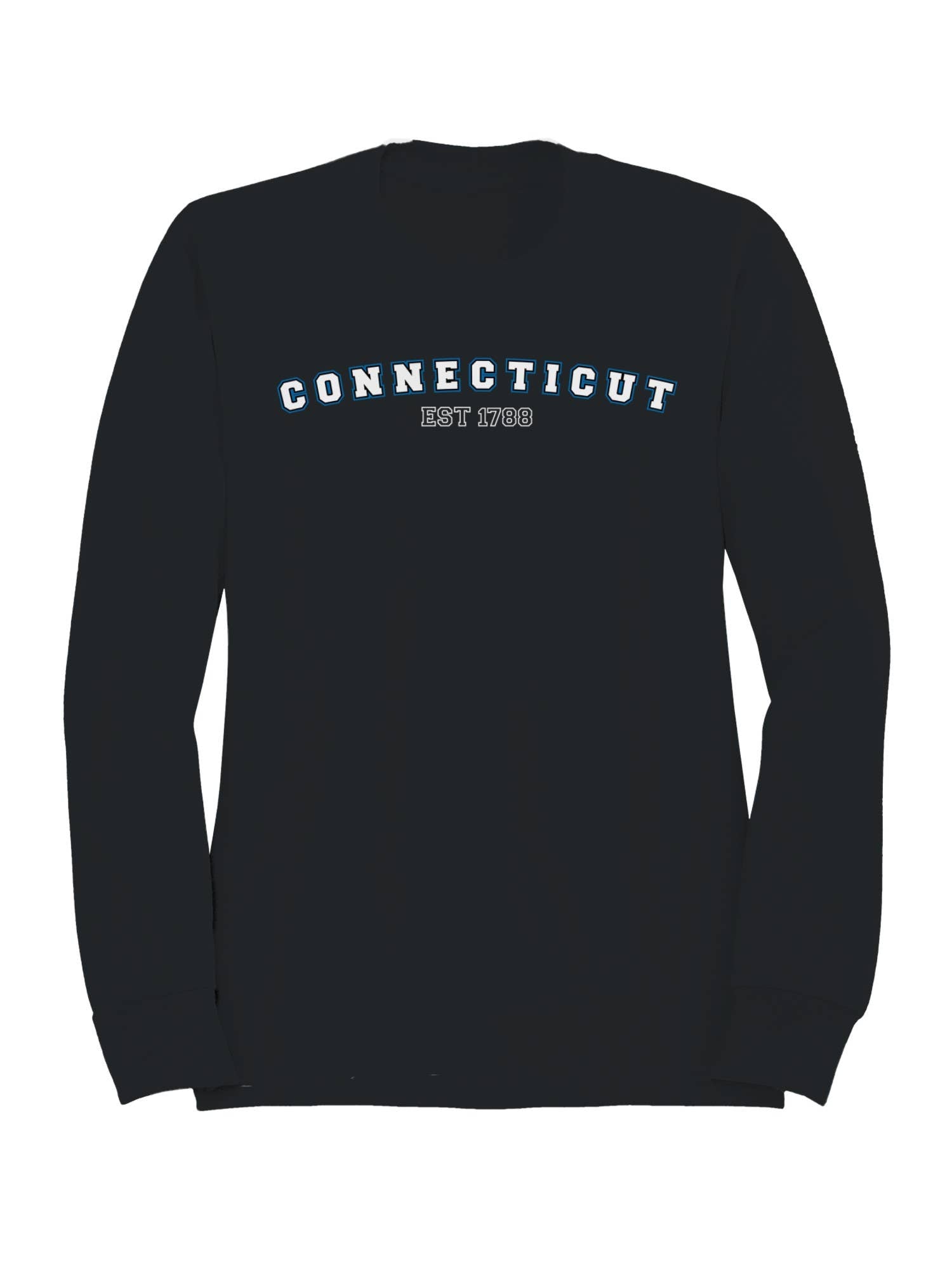 Connecticut Established 1788 Women's Sweatshirt T-Shirts, Hoodie | PodTeesHub.com
