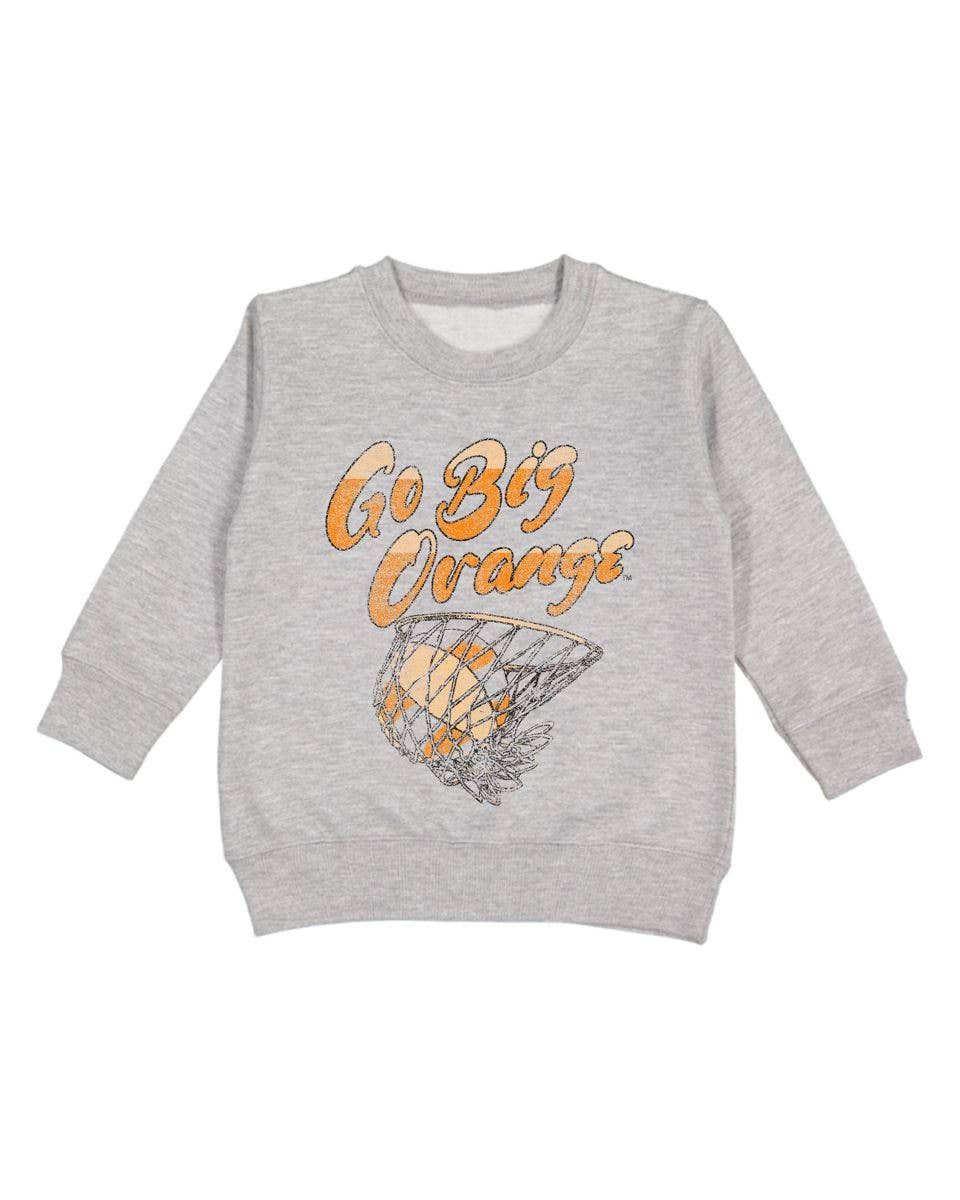 Children's Vols Go Big Orange Basketball Candy Sweatshirt T-Shirts, Hoodie | PodTeesHub.com