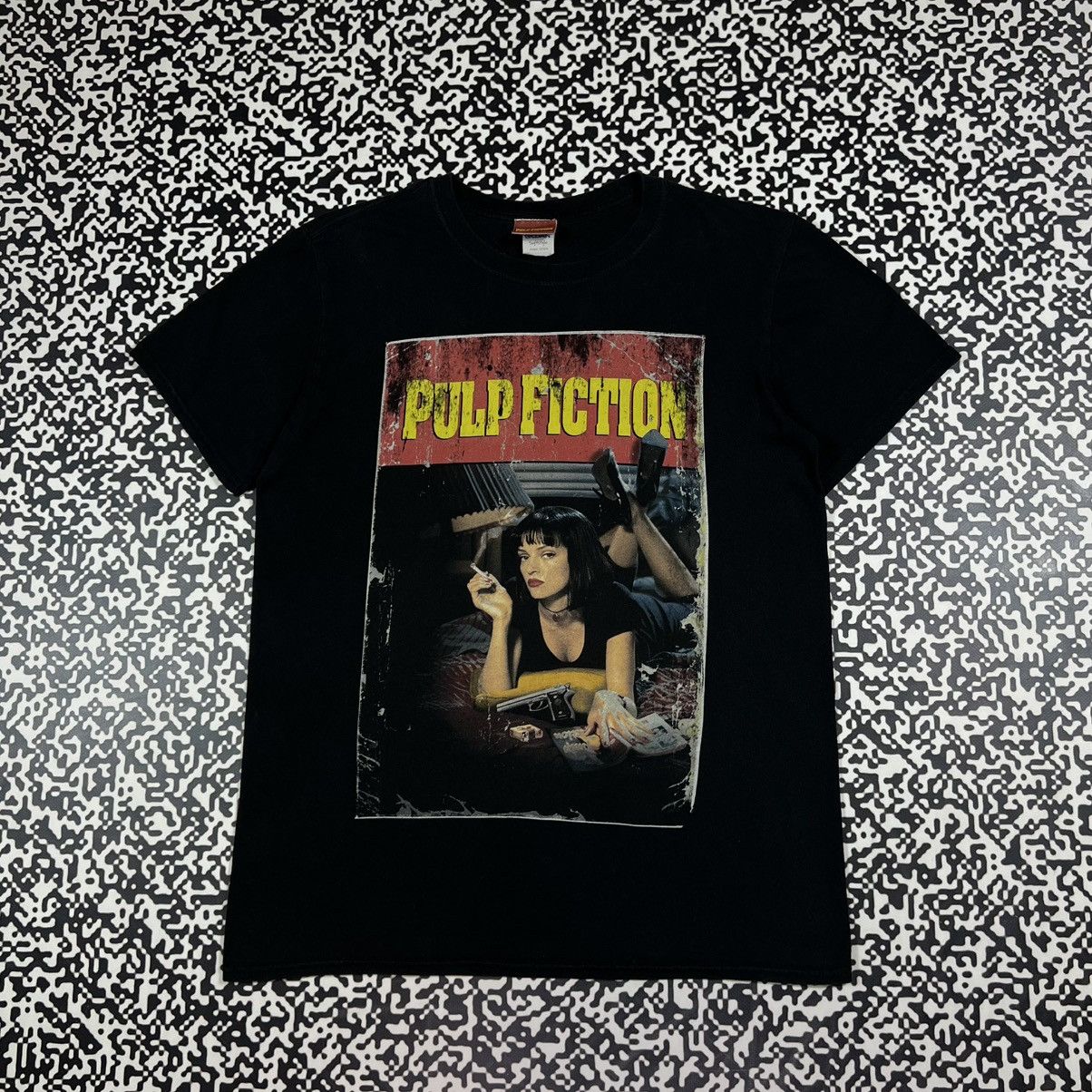 Vintage Y2k Pulp Fiction Movie Retro T Shirt 90s Style Hoodie, Sweatshirt | PodTeesHub.com