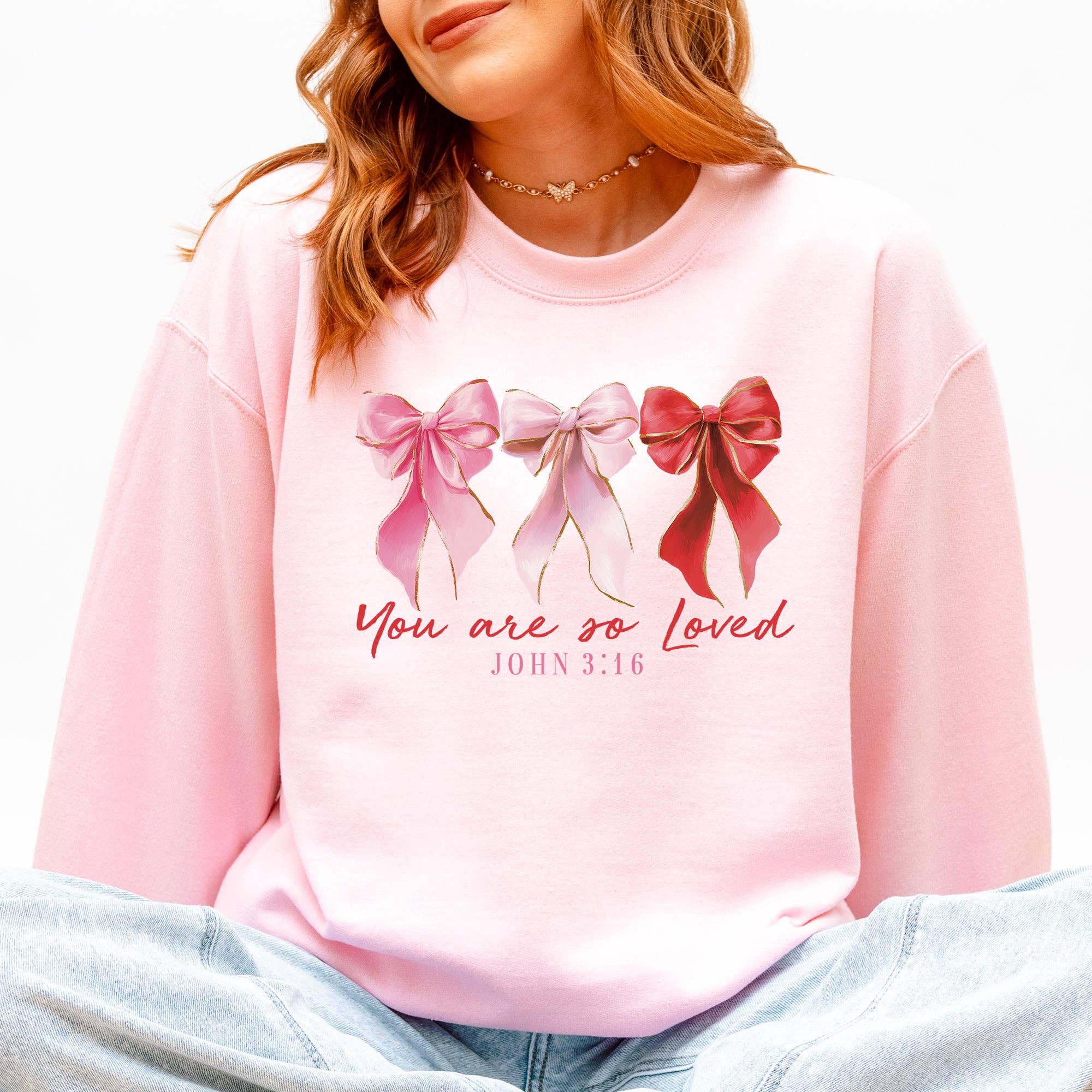 You Are Loved, Bible, Christian Valentine's Day Sweatshirt T-Shirts, Hoodie | PodTeesHub.com