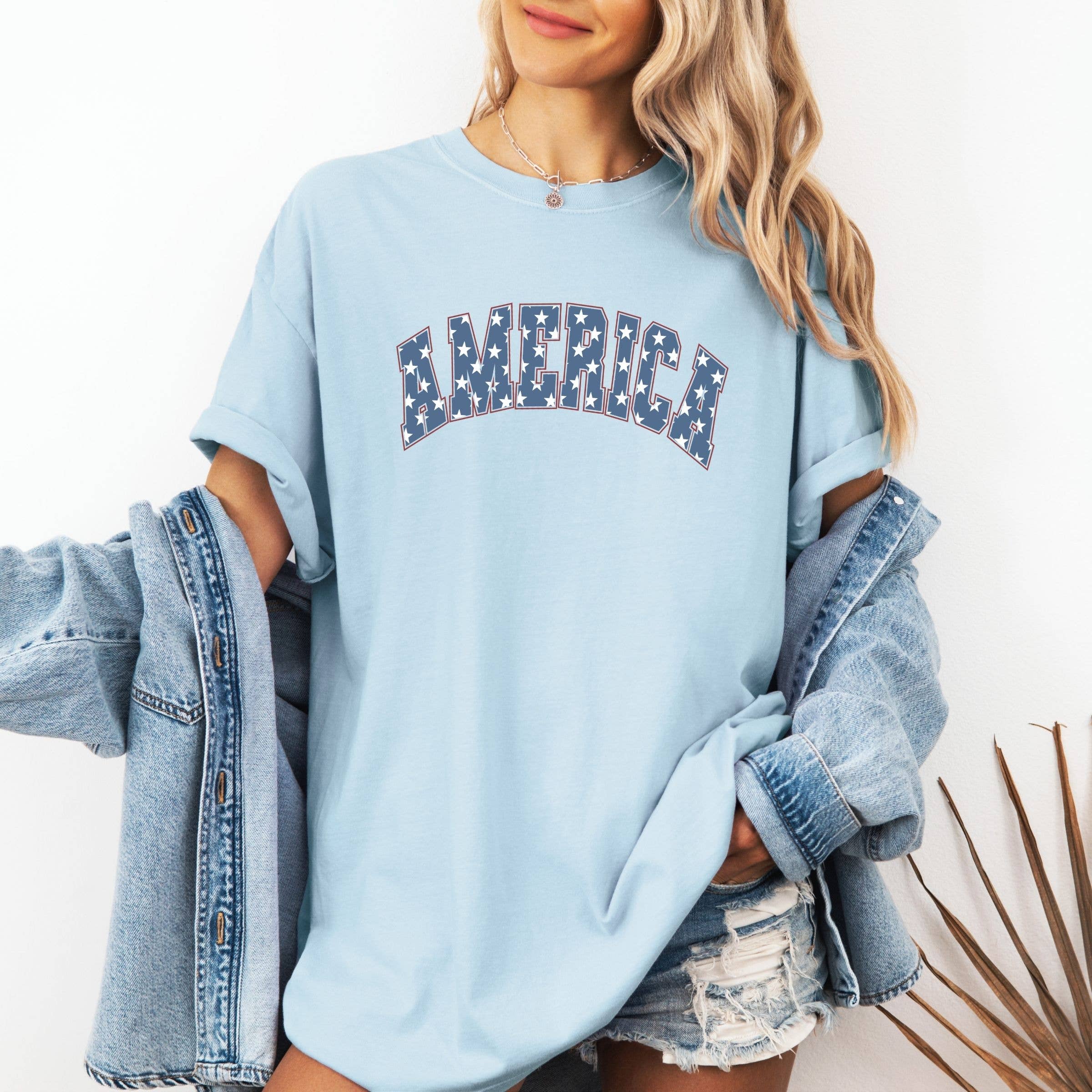 America Tee - 4Th of July Graphic Tee - Summer Western Tee Hoodie, Sweatshirt | PodTeesHub.com