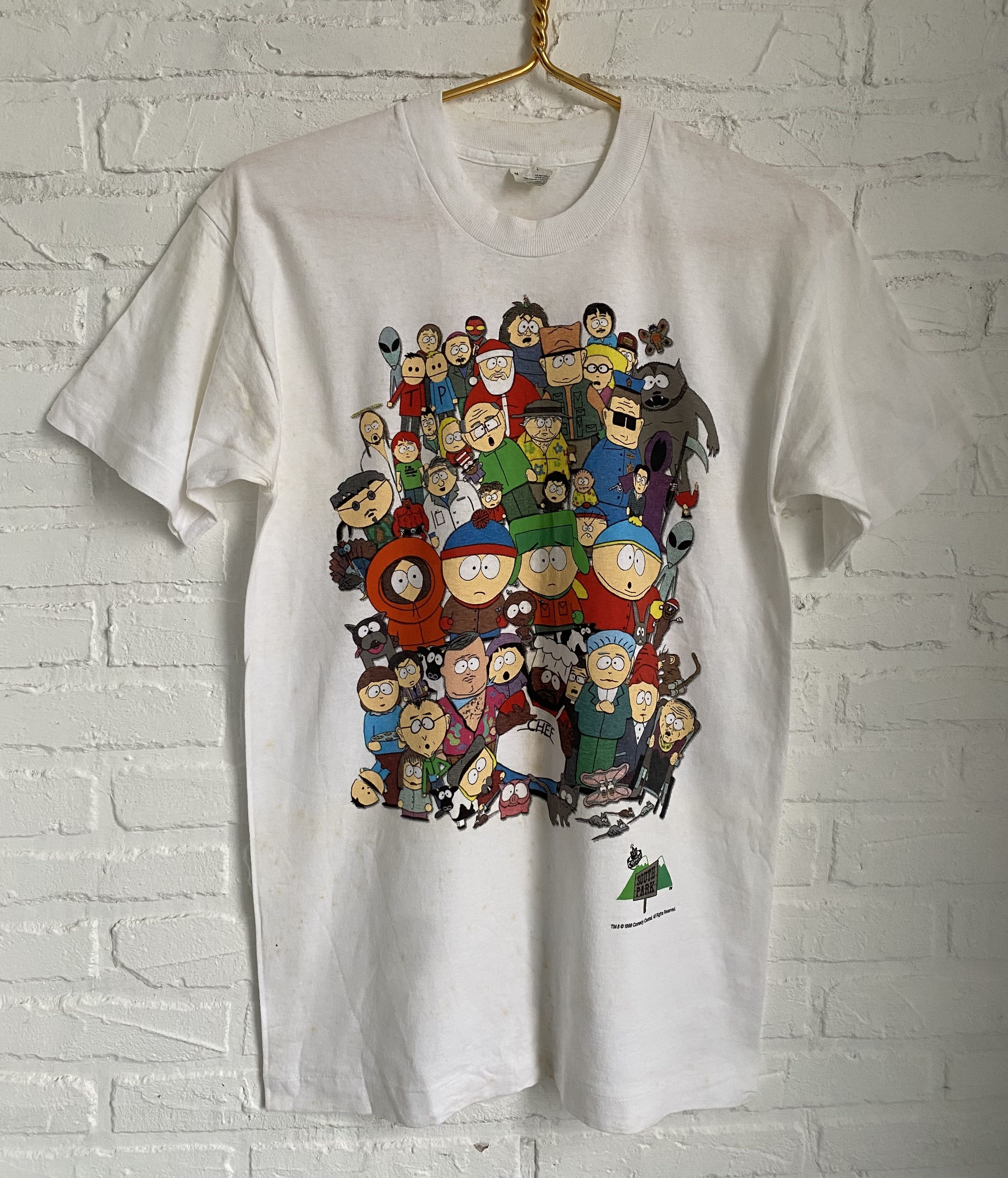 Rare Vintage 90s 1998 South Park Collage T-Shirts, Hoodie, Sweatshirt