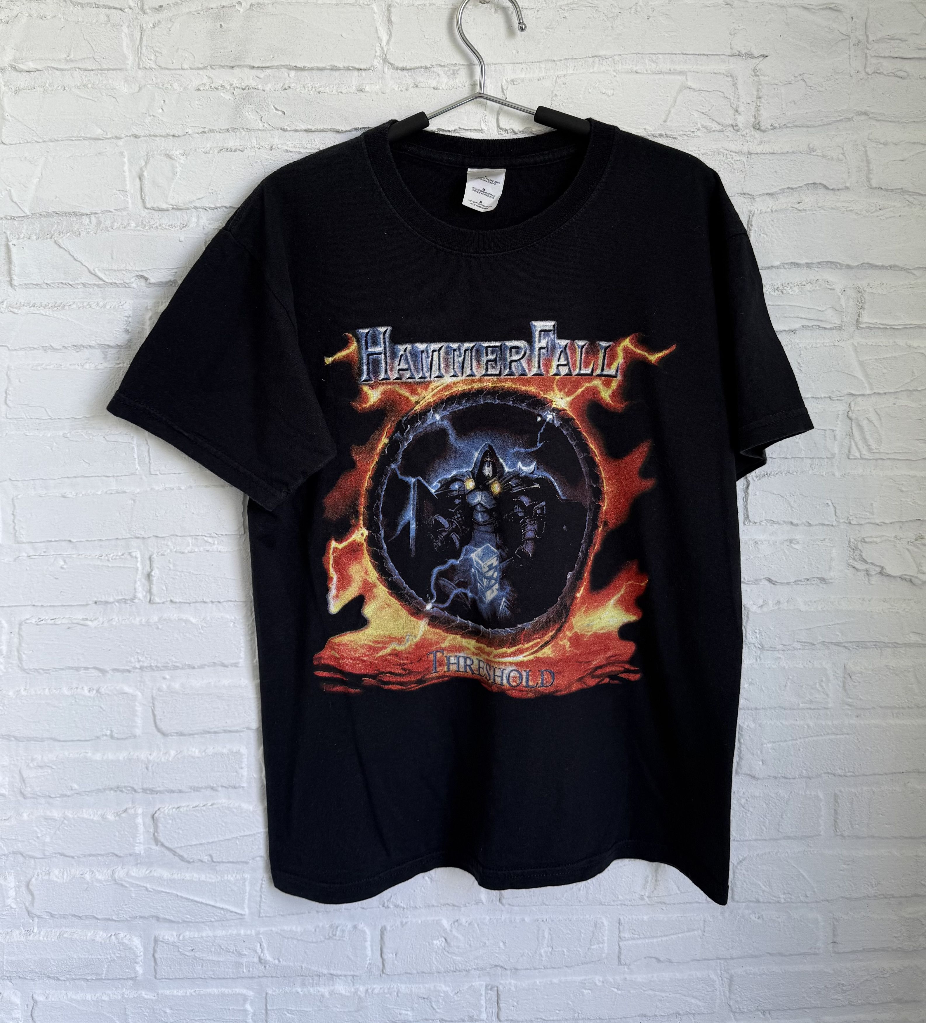 Vintage 2006 Hammerfall Threshold Power Metal T Shirt Hoodie, Sweatshirt | PodTeesHub.com