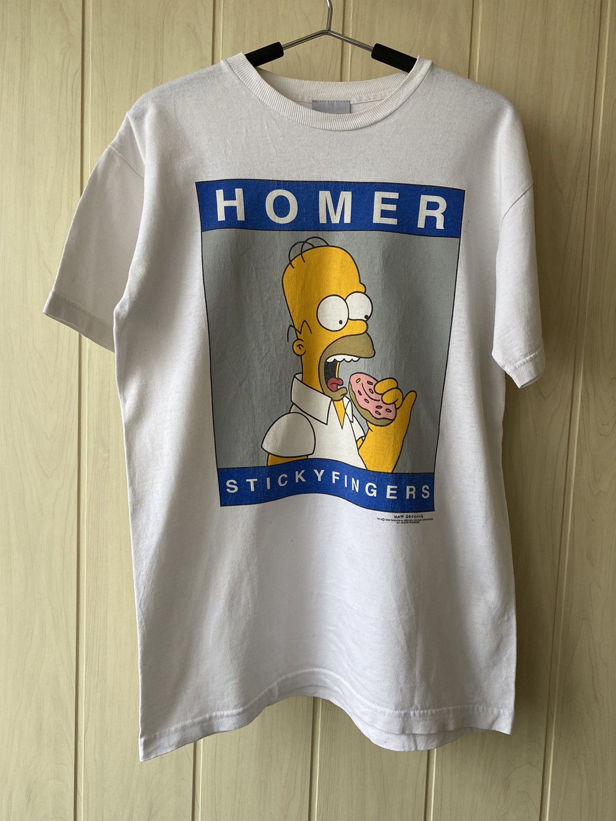Vintage 1998 The Simpsons Stanley Desantis T Shirt Hoodie, Sweatshirt | PodTeesHub.com