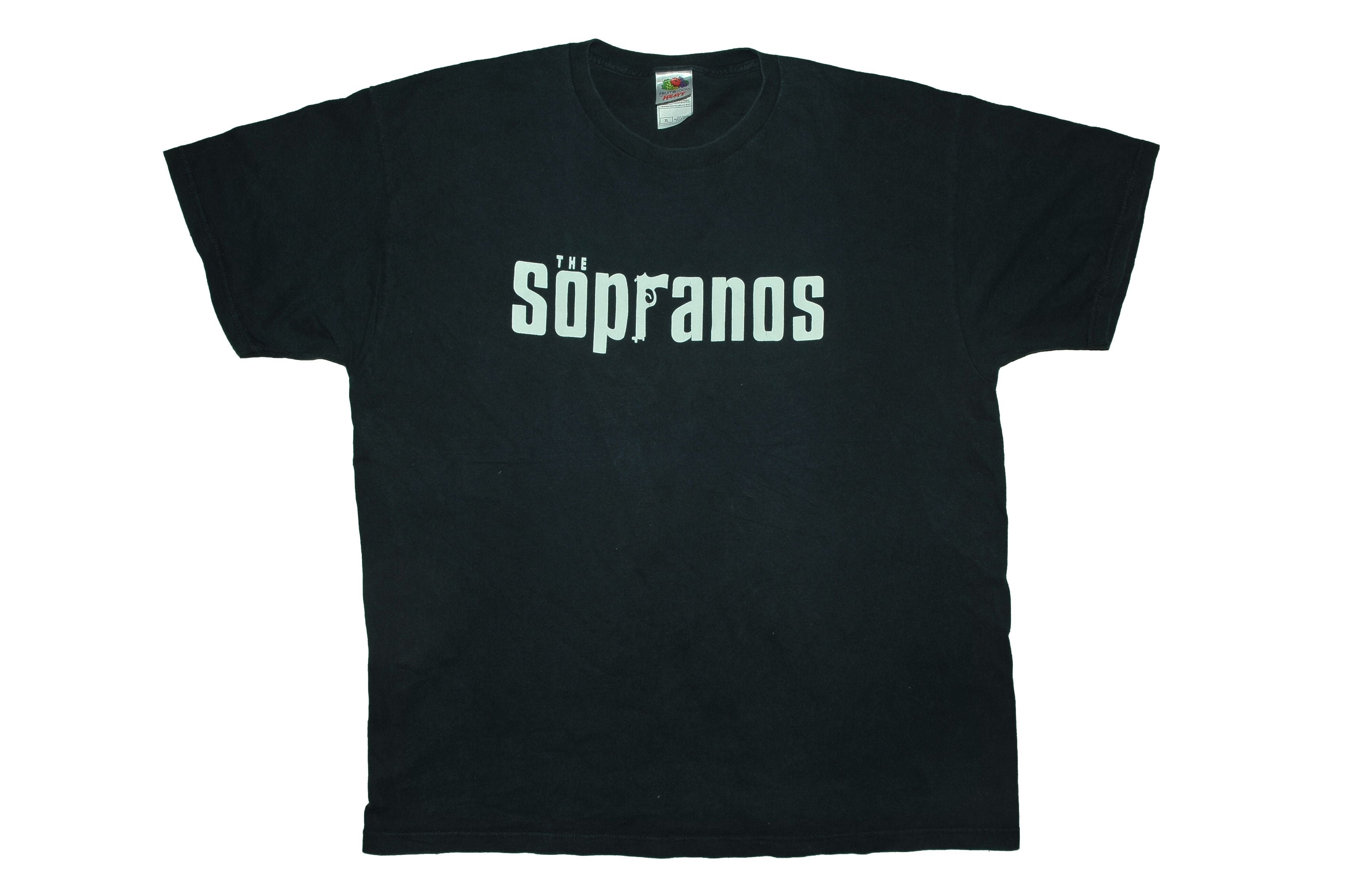 Fruit Of The Loom Vintage The Sopranos T Shirt Hoodie, Sweatshirt | PodTeesHub.com