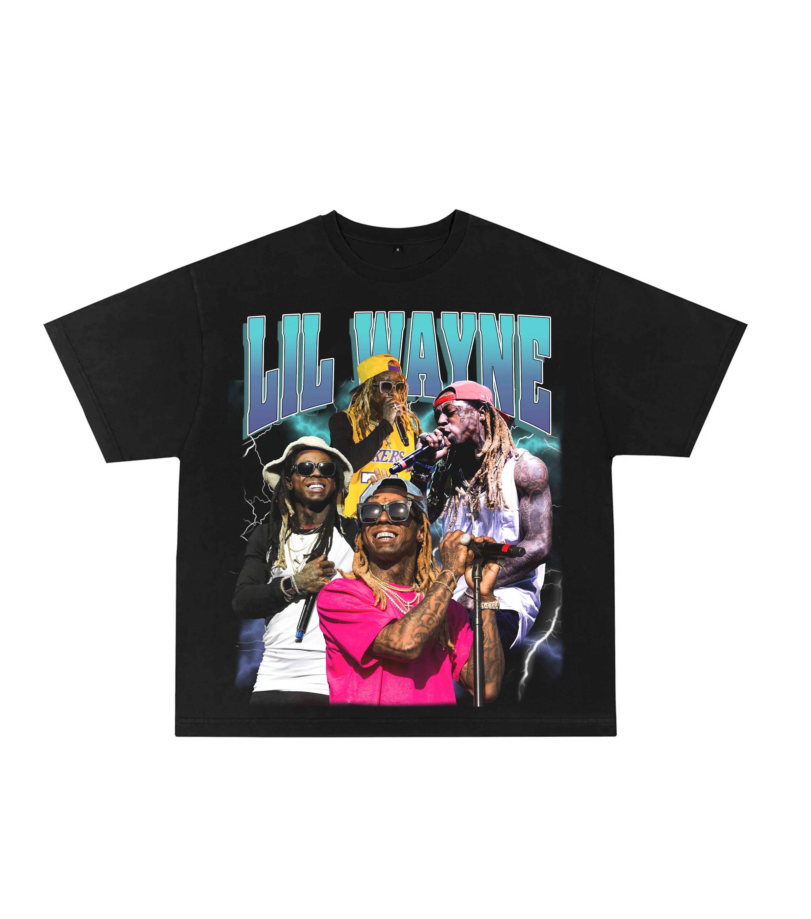 Lil Wayne T-Shirt Design – Unique Rap Graphic Tee Hoodie, Sweatshirt | PodTeesHub.com