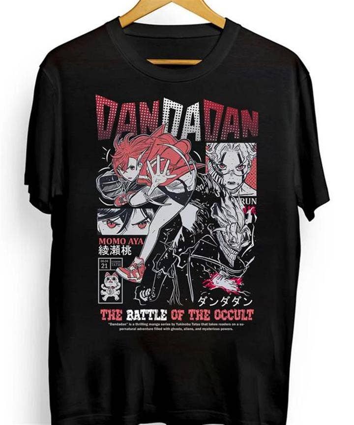 Dandadan Anime Shirt - Stylish Graphic Tee For Fans Hoodie, Sweatshirt | PodTeesHub.com