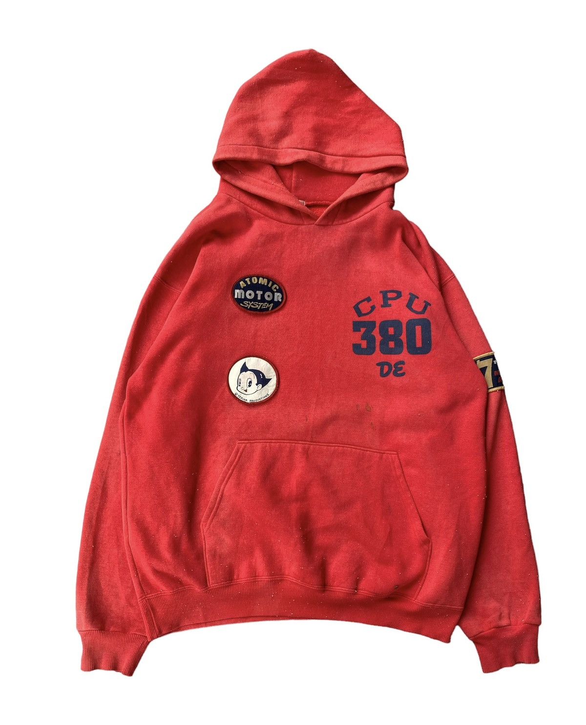 Anime 90s Astro Boy Mechanic Racing Patch T-Shirts, Hoodie, Sweatshirt