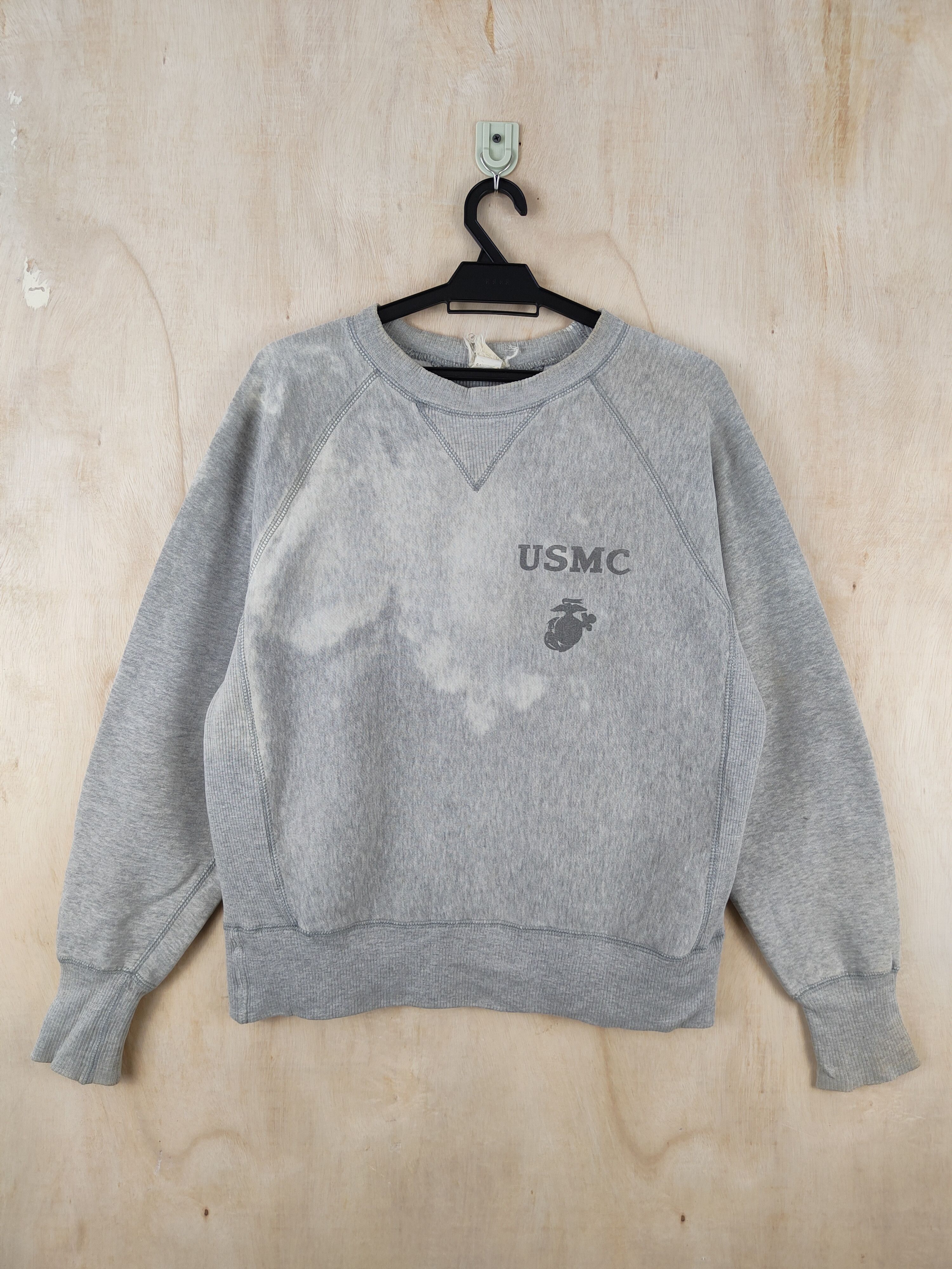Vintage 50 50 Usmc Marine Corp Vintage Gray Faded Sweatshirts S2463 T-Shirts, Hoodie | PodTeesHub.com