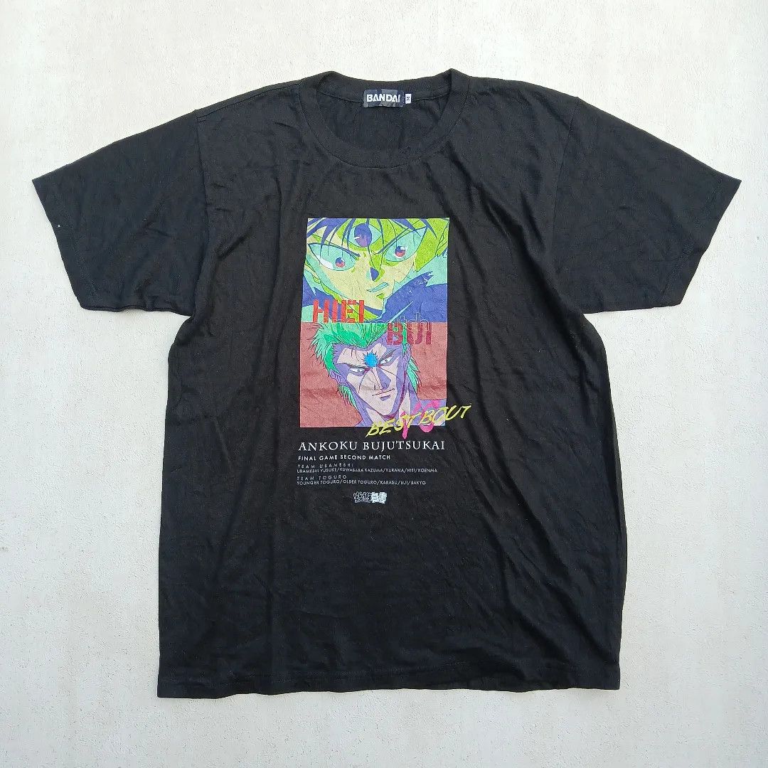 Japanese Brand X Vintage Yu Yu Hakusho Anime Official Tee Not Akira Berserk Hoodie, Sweatshirt | PodTeesHub.com