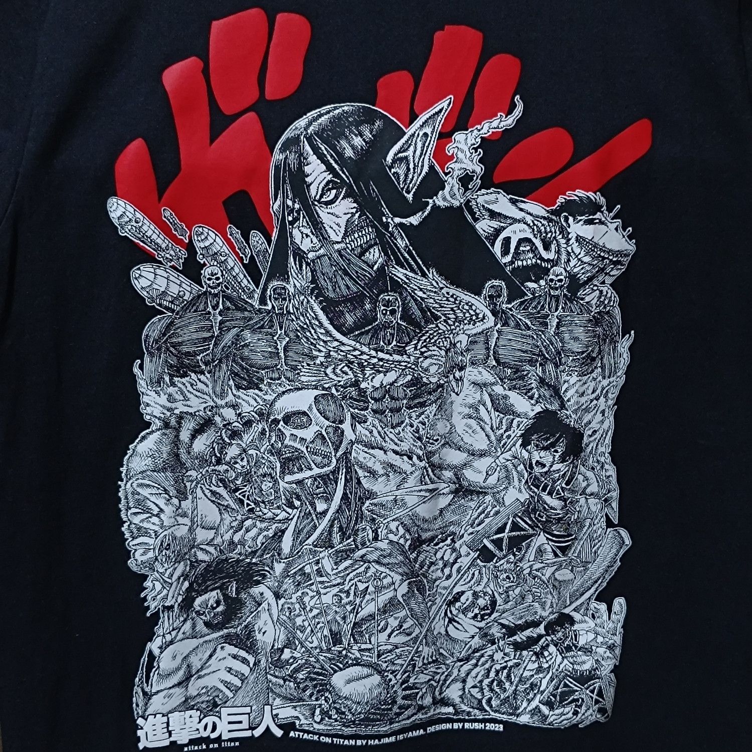 Anime Attack Titan Shingeki No Kyojin Anime Manga Fan Made T-Shirts, Hoodie, Sweatshirt