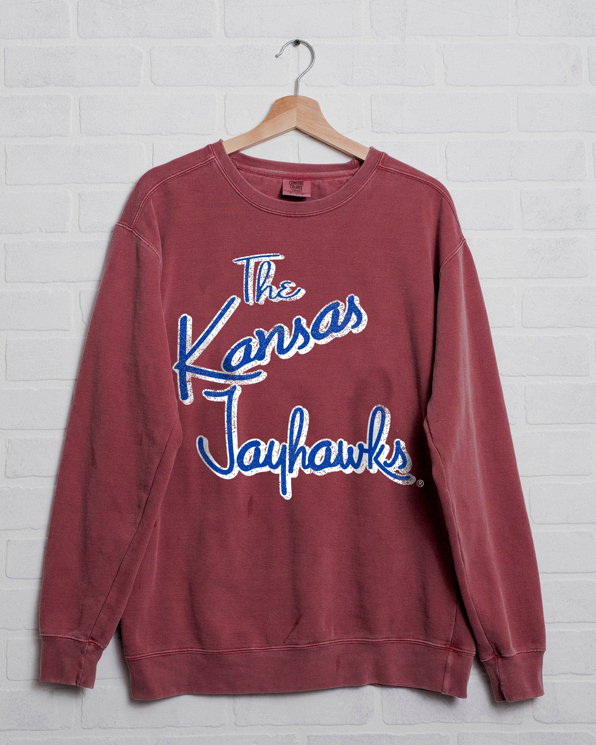 University of Kansas Jayhawks Beverly Crimson Cc Sweatshirt T-Shirts, Hoodie | PodTeesHub.com