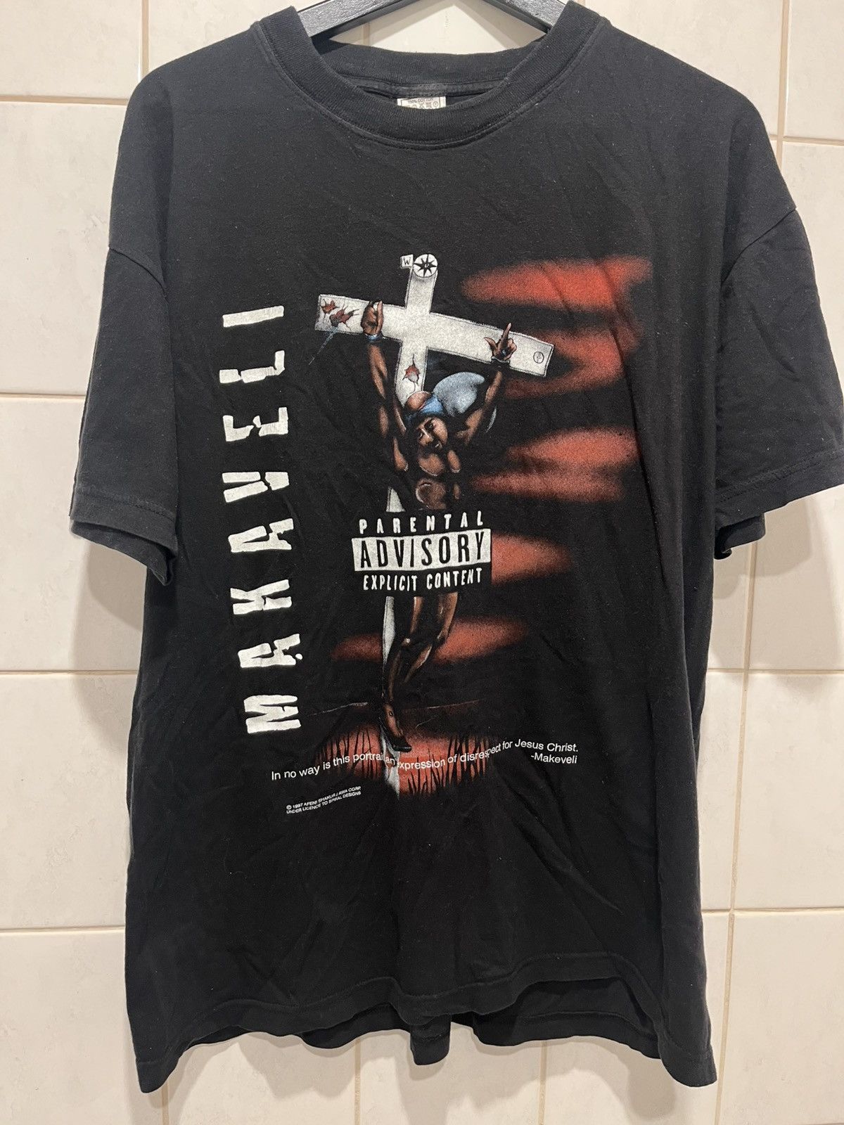 Vintage 1997 2pac Makaveli Shirt Tupac Rap T-Shirts, Hoodie, Sweatshirt