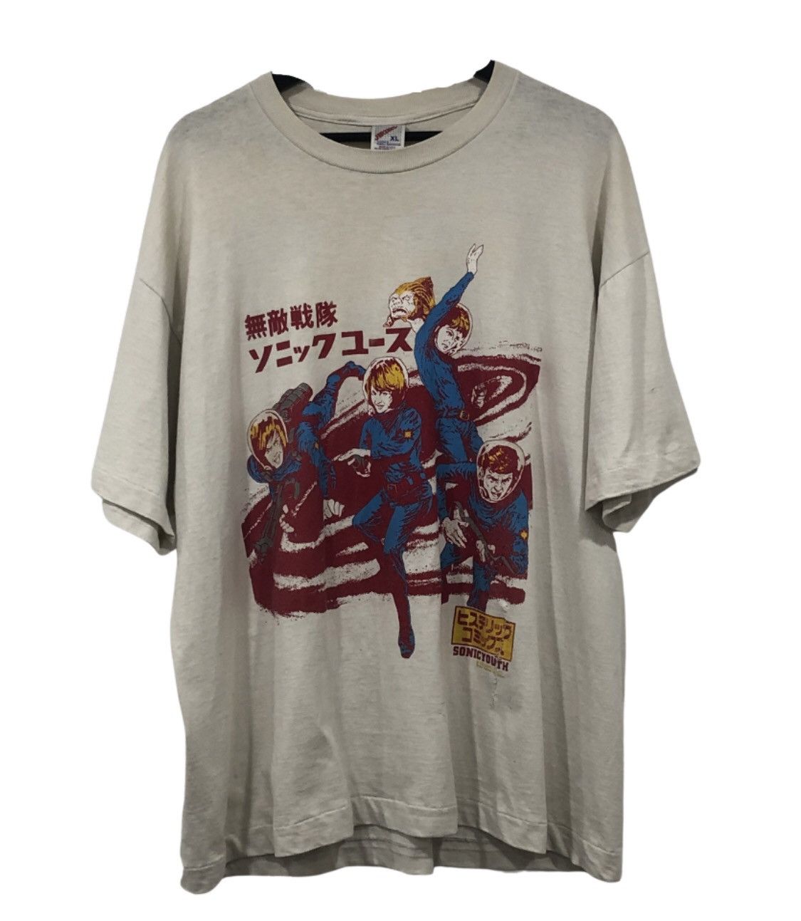 Vintage 1992 Sonic Youth Hysteric Astronauts Tee Hoodie, Sweatshirt | PodTeesHub.com