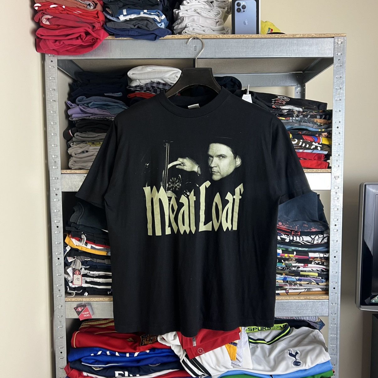 Band Tees Rare Meat Loaf 1995 Welcome To The Neighbourhood Tee Hoodie, Sweatshirt | PodTeesHub.com