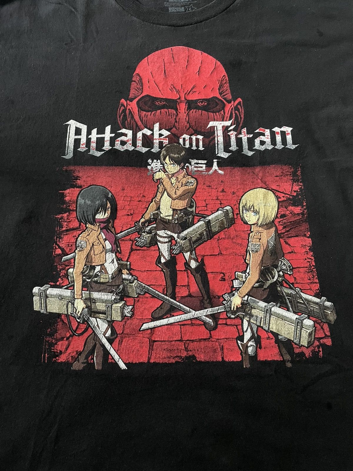 Japanese Brand Attack Titan Eren Mikasa Christa Anime T-Shirts, Hoodie, Sweatshirt