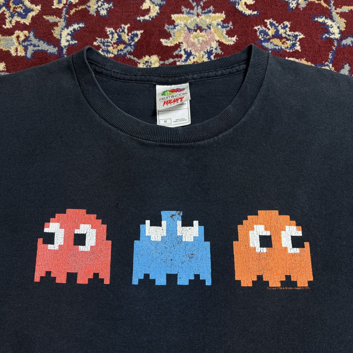Playstation 2000s Pac Man Namco Ghosts Arcade Video Game Promo Tee Y2k Hoodie, Sweatshirt | PodTeesHub.com