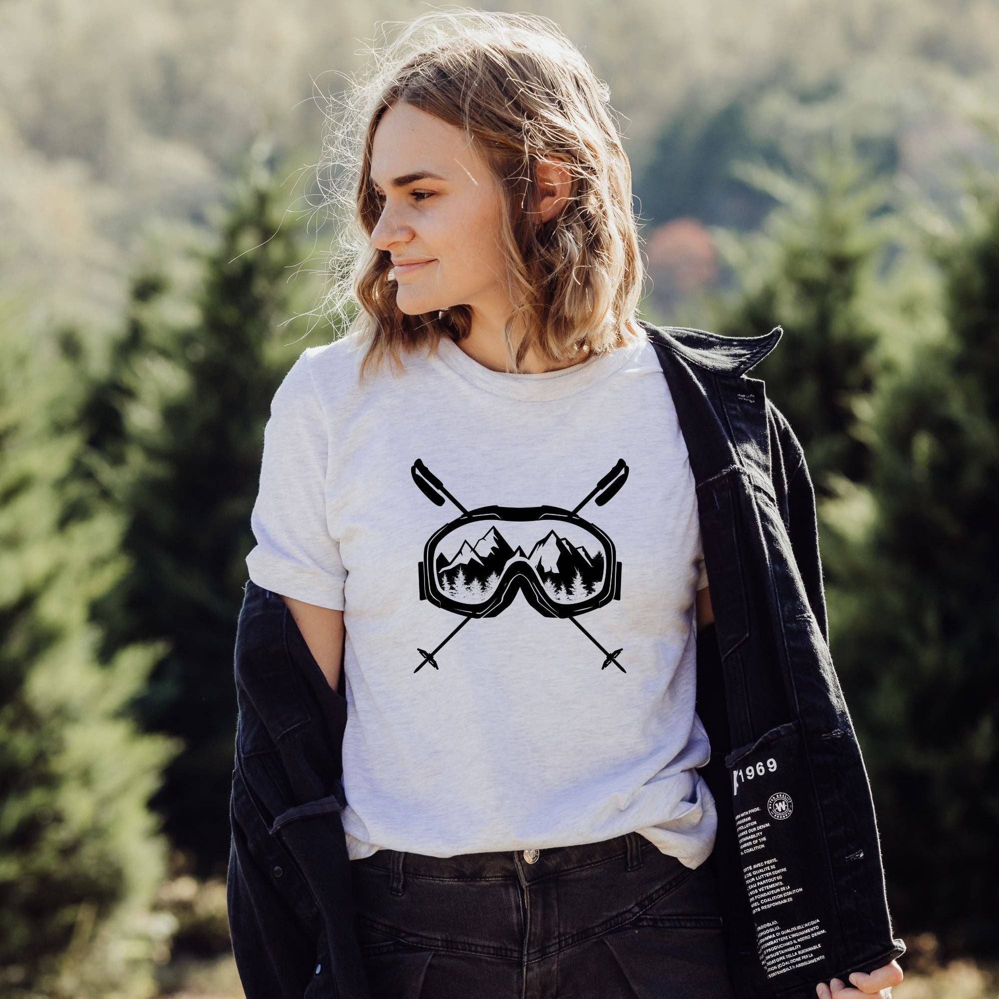 Skiing Tshirt *Unisex Fit*030 Hoodie, Sweatshirt | PodTeesHub.com