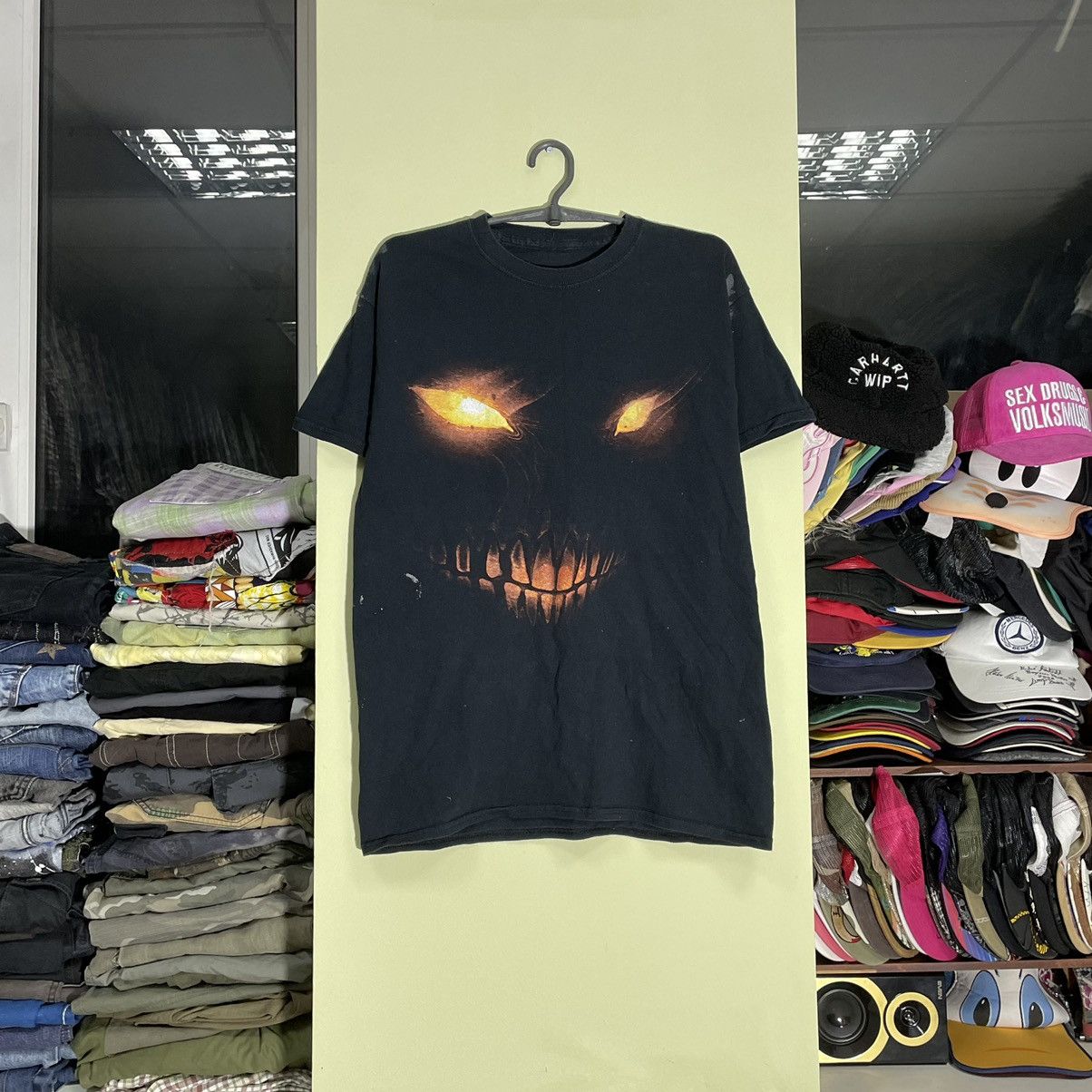 Band Tees Vintage Y2k 666 Skulls Dead Face Horror Tee Rock Streetwear Hoodie, Sweatshirt | PodTeesHub.com