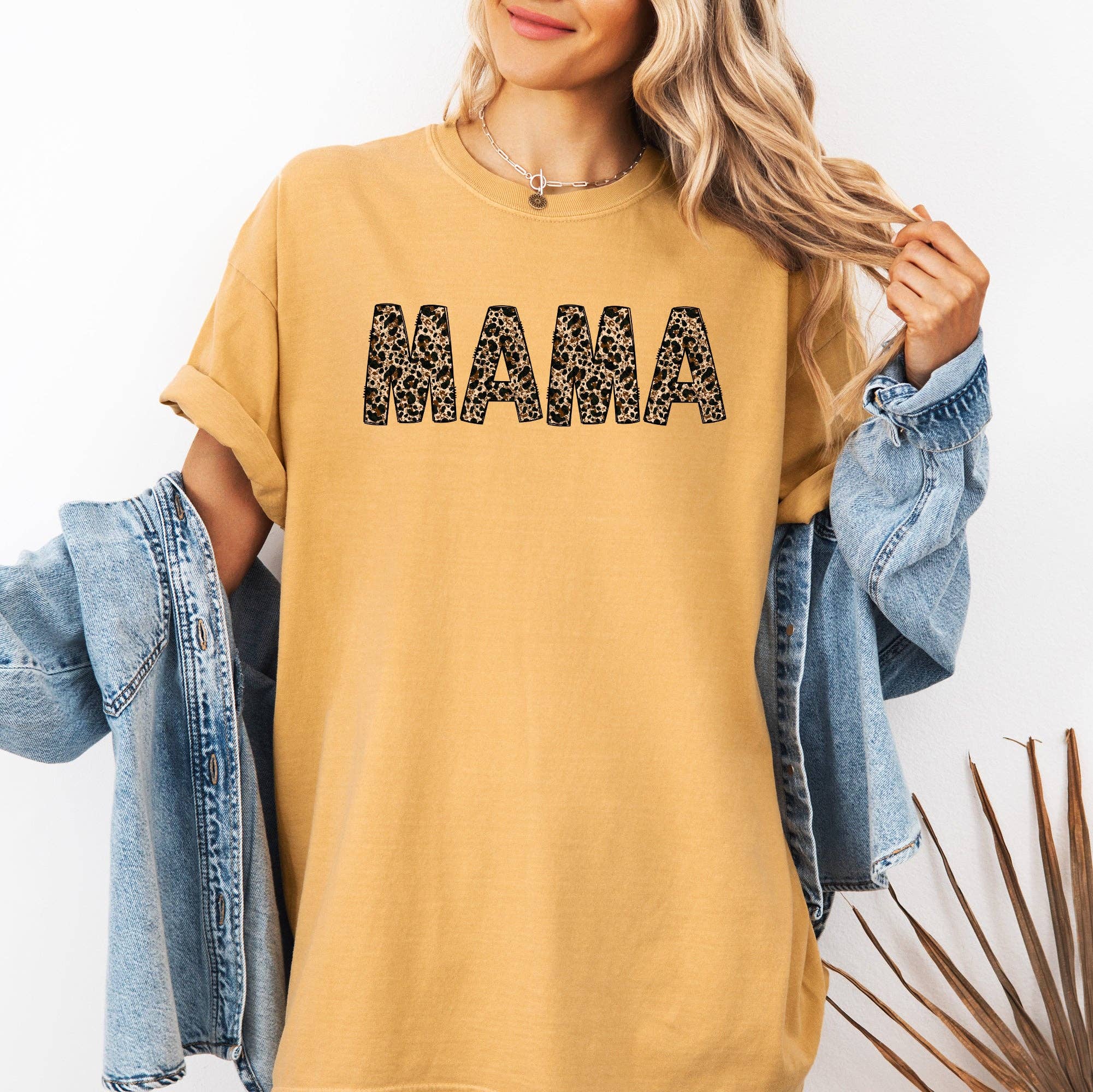 Mama, Leopard, Classic, Animal Print, Mother's Day Tshirt Hoodie, Sweatshirt | PodTeesHub.com