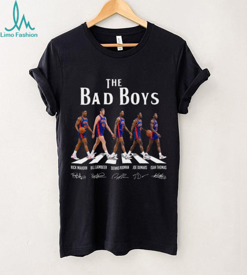 1989 Detroit Pistons The Bad Boys Vintage Basketball Team Men Women NBA Fans Shirt