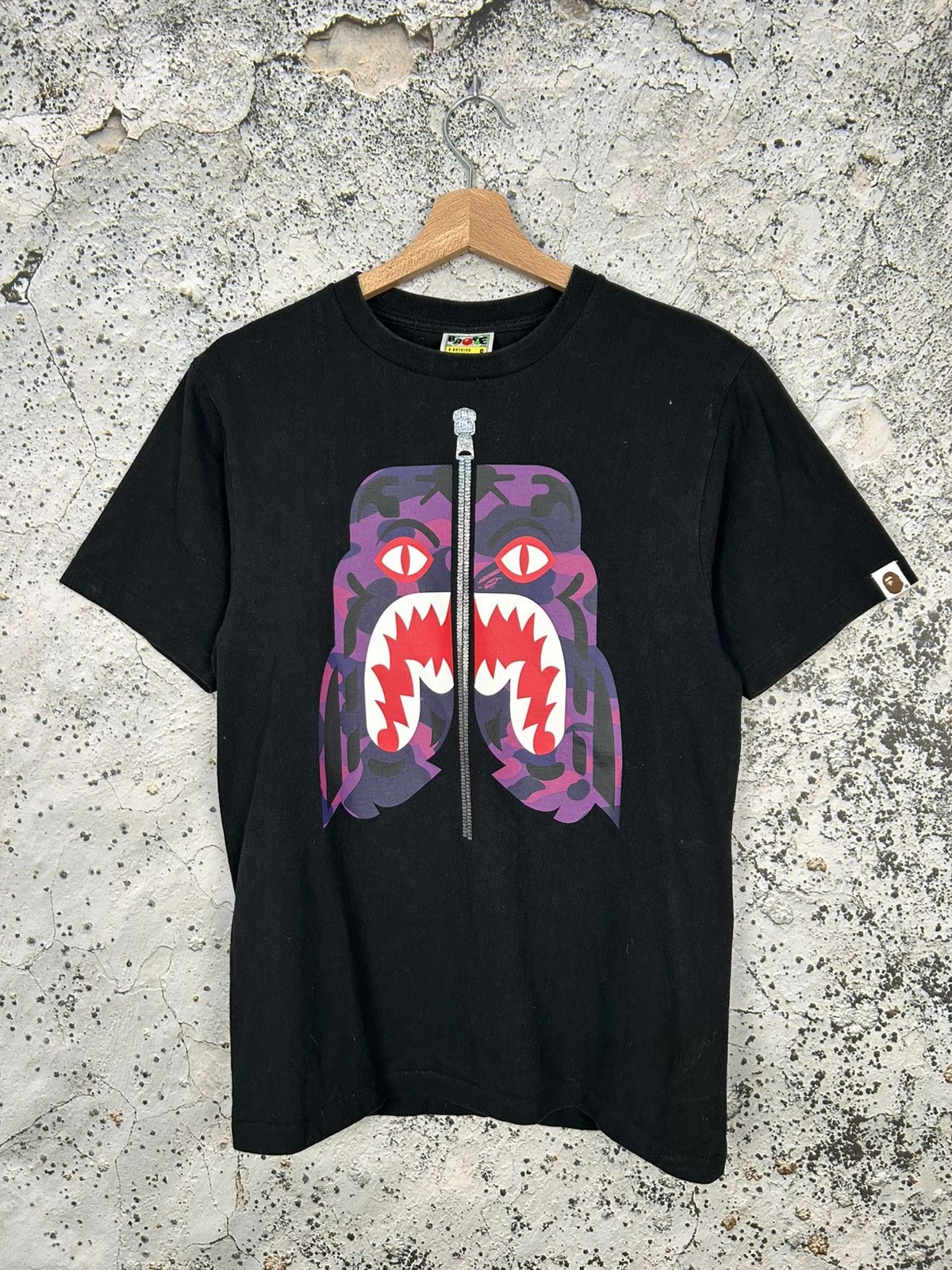 Bape A Bathing Ape Funthera Militia Graphic Tee Japanese Hoodie, Sweatshirt | PodTeesHub.com